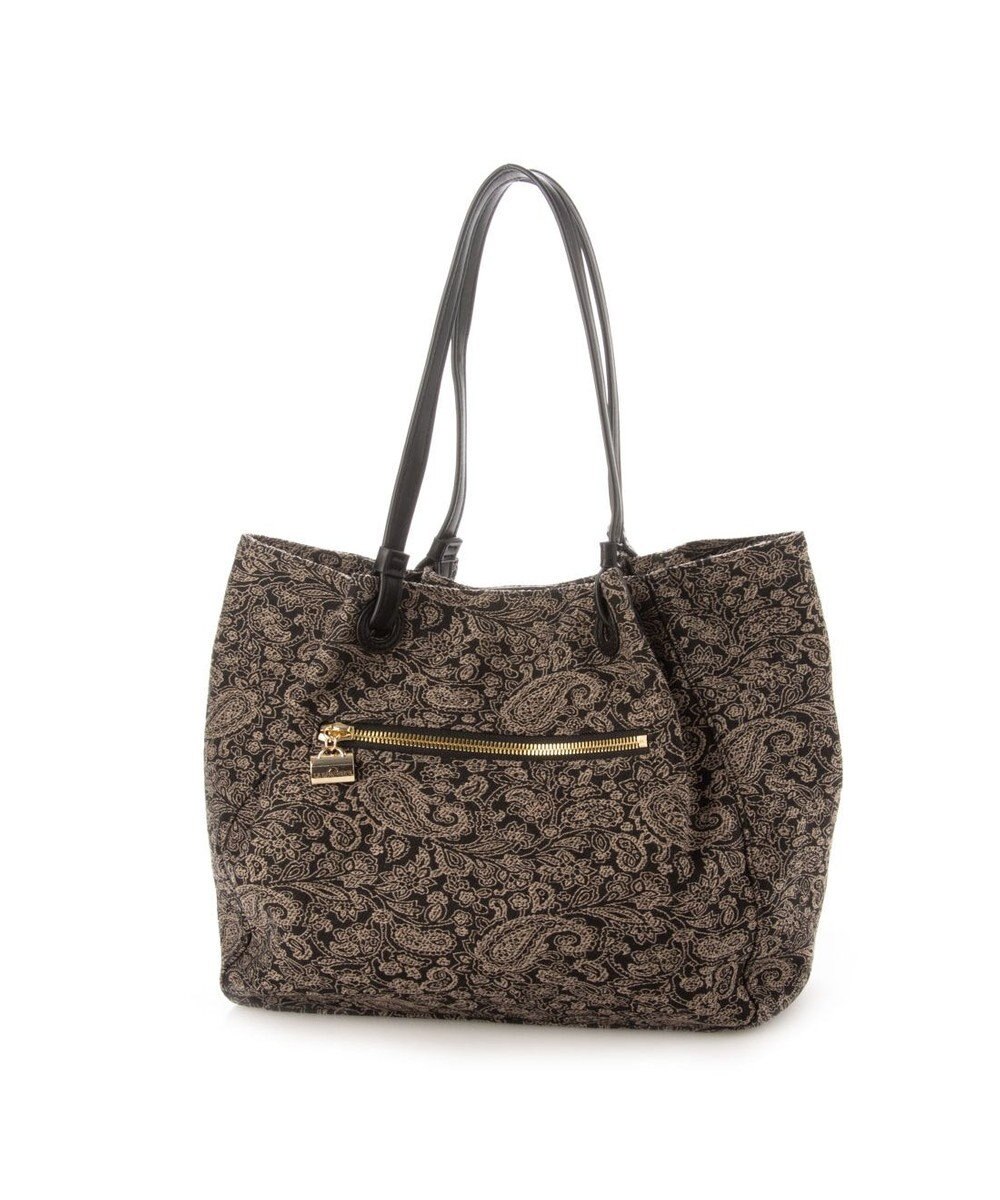 LA BAGAGERIE 【DEVEAUX】ペイズリーナチュラルミニトート 