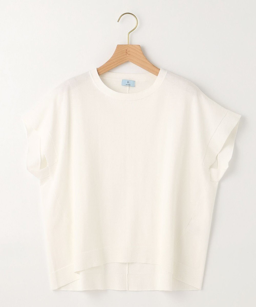 組曲 【洗える・型崩れしにくい】CHAI ニットTシャツ 