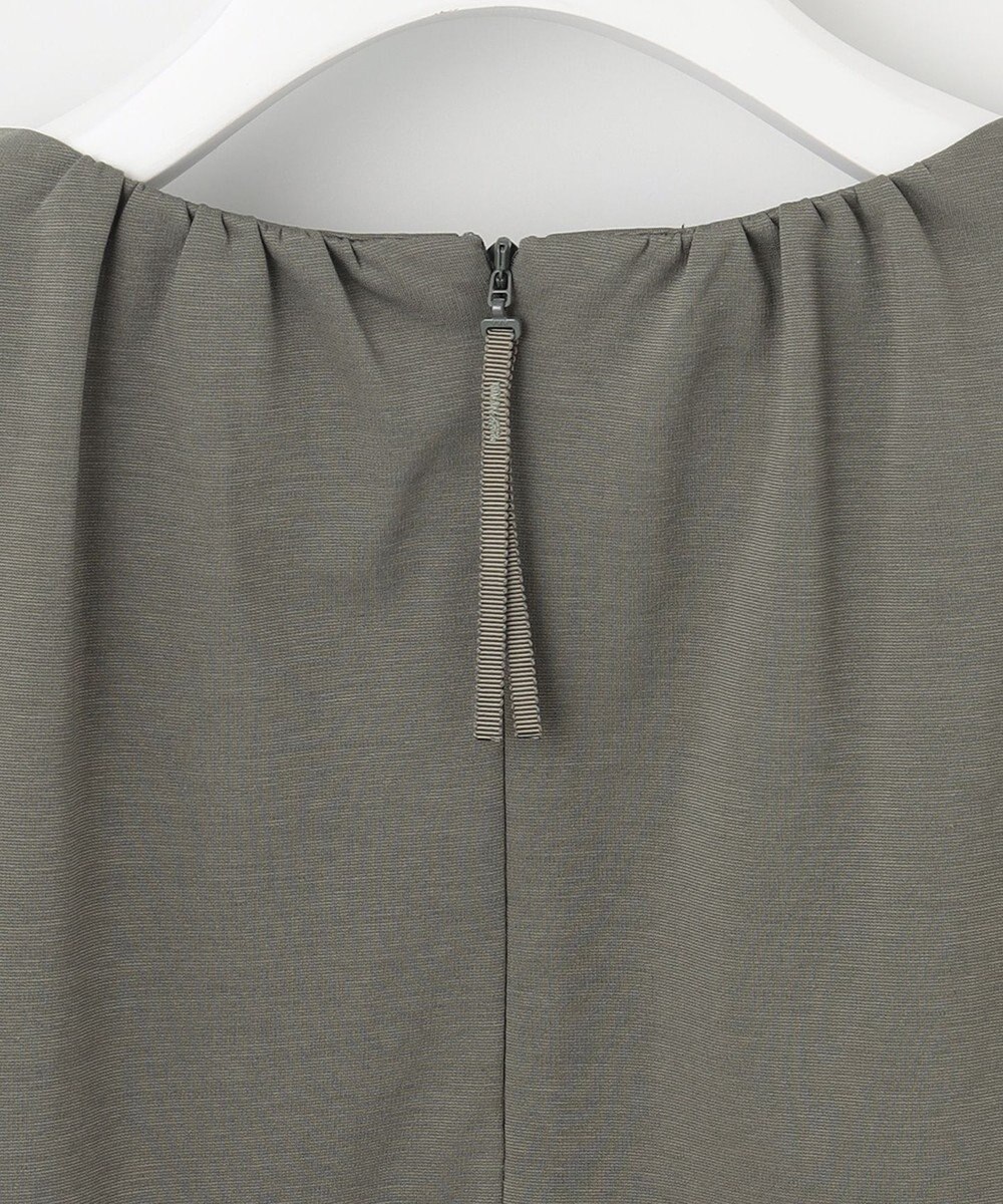 自由区 【洗える・XSサイズあり】ハイツイストポンチフロントタック カットソー 