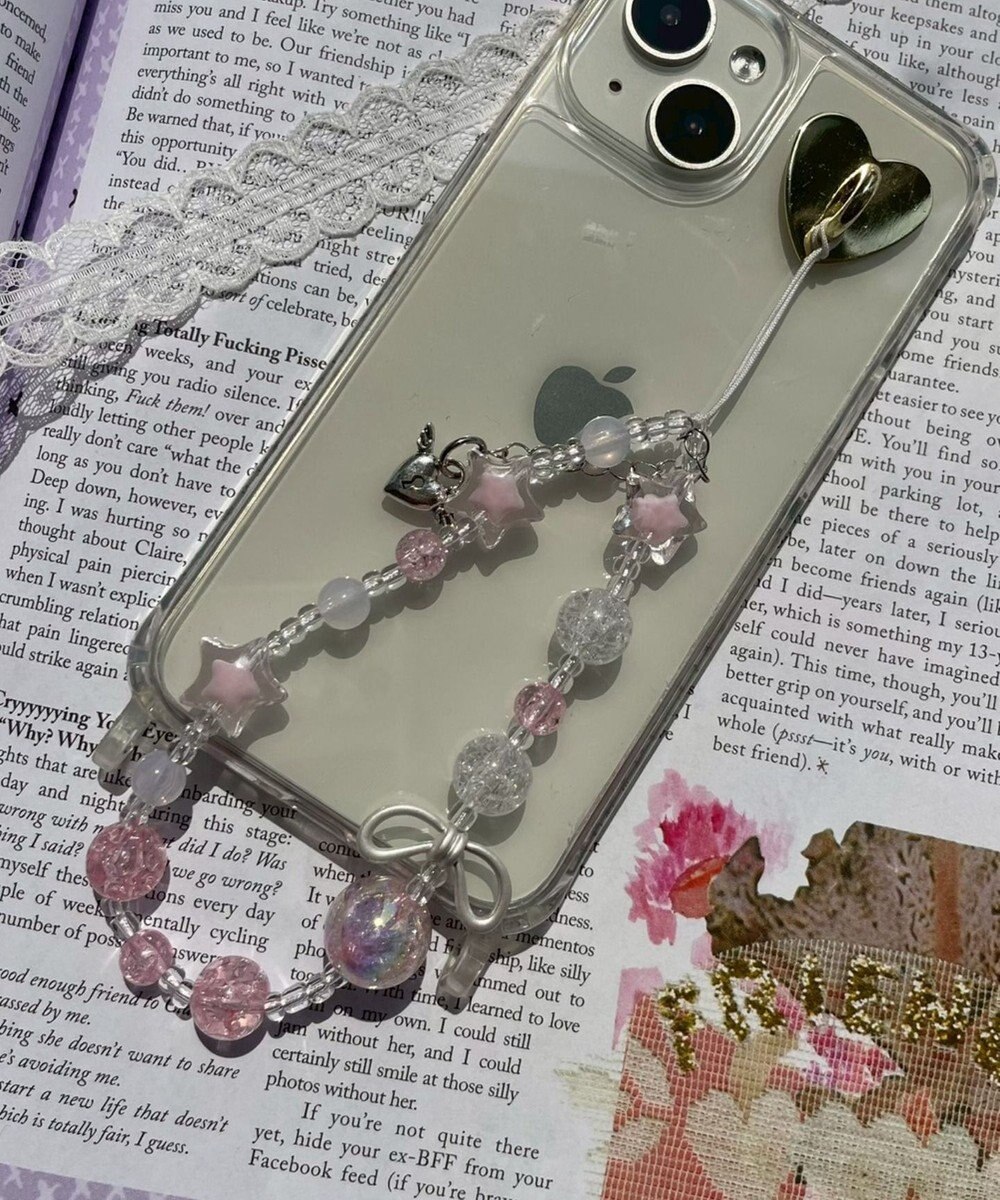 WEGO ビーズストラップキーホルダーH 