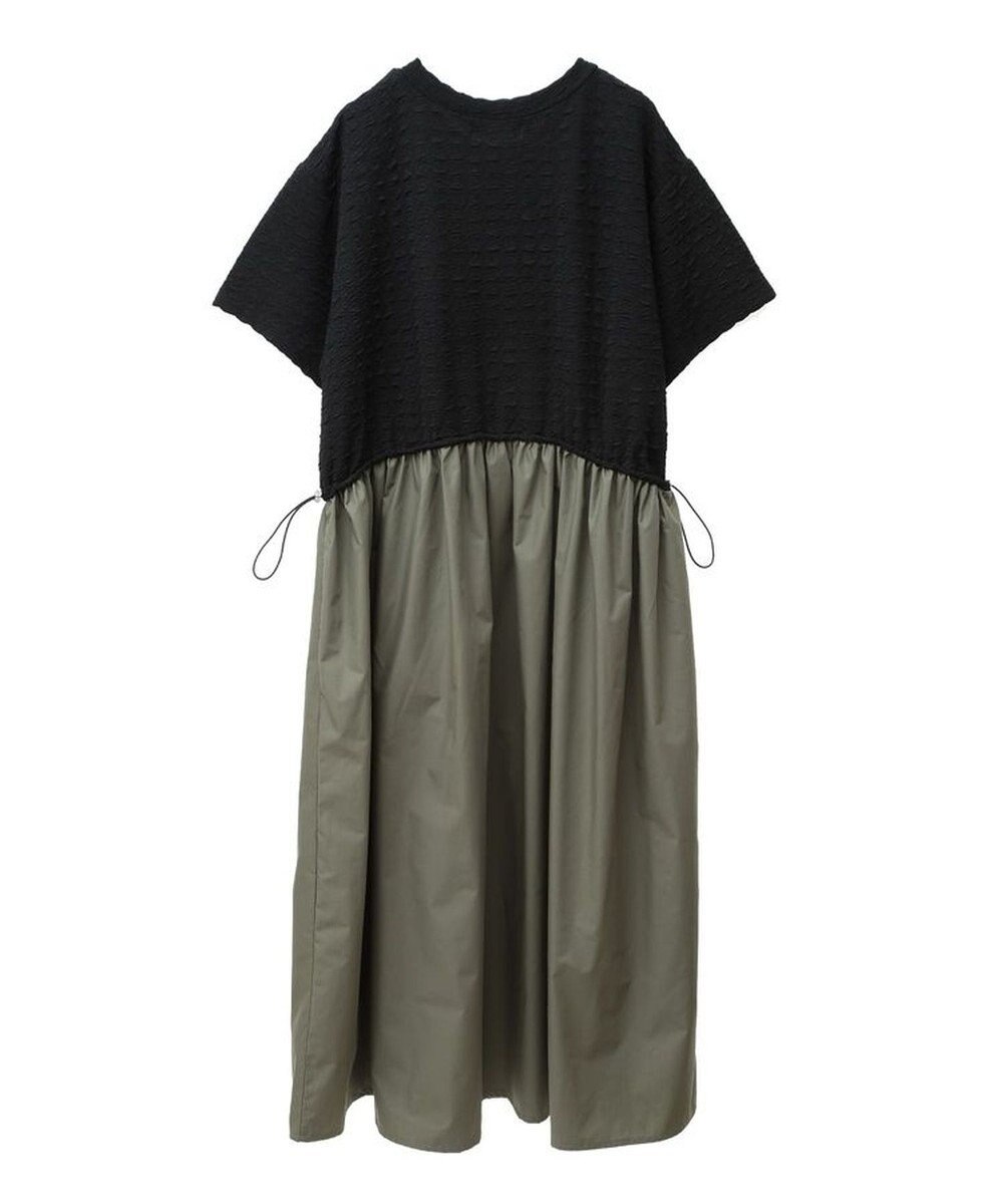 Green Parks ドロストドッキングワンピース 