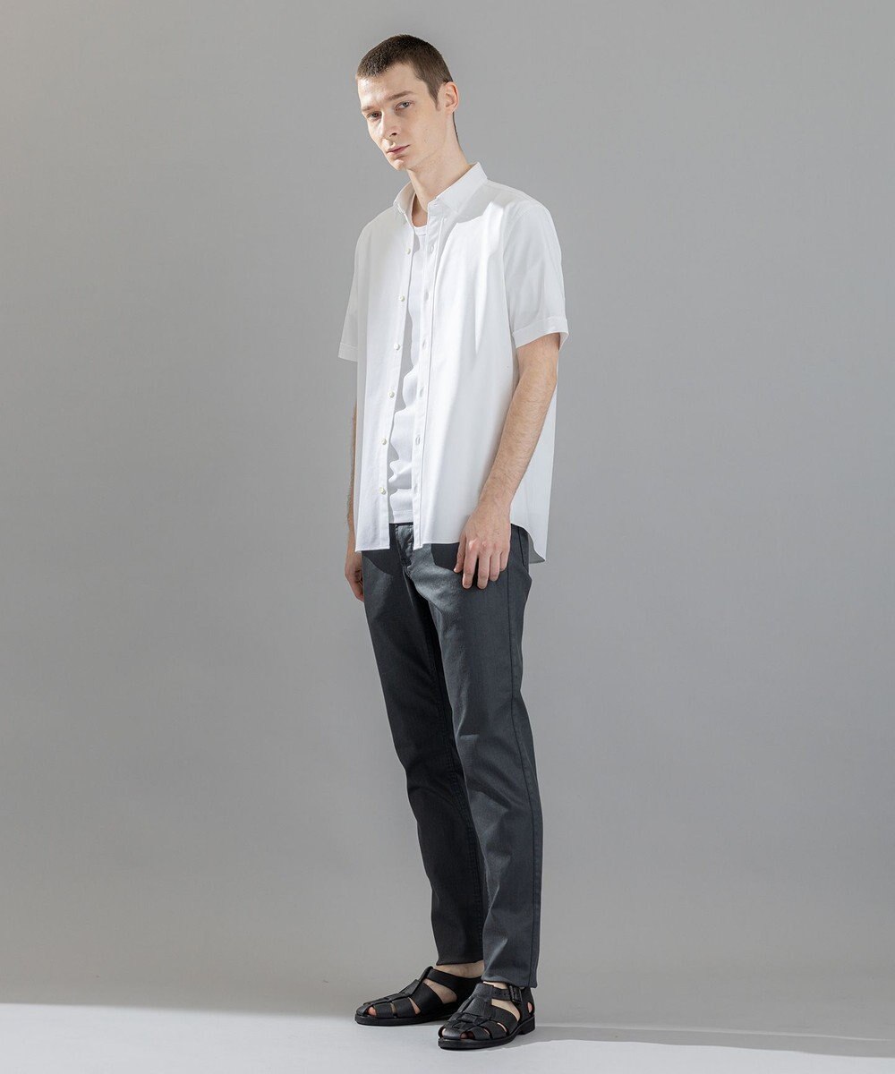 JOSEPH HOMME 新素材【洗える/ストレッチ】ハイゲージコットンジャージー 　レギュラーカラーシャツ 