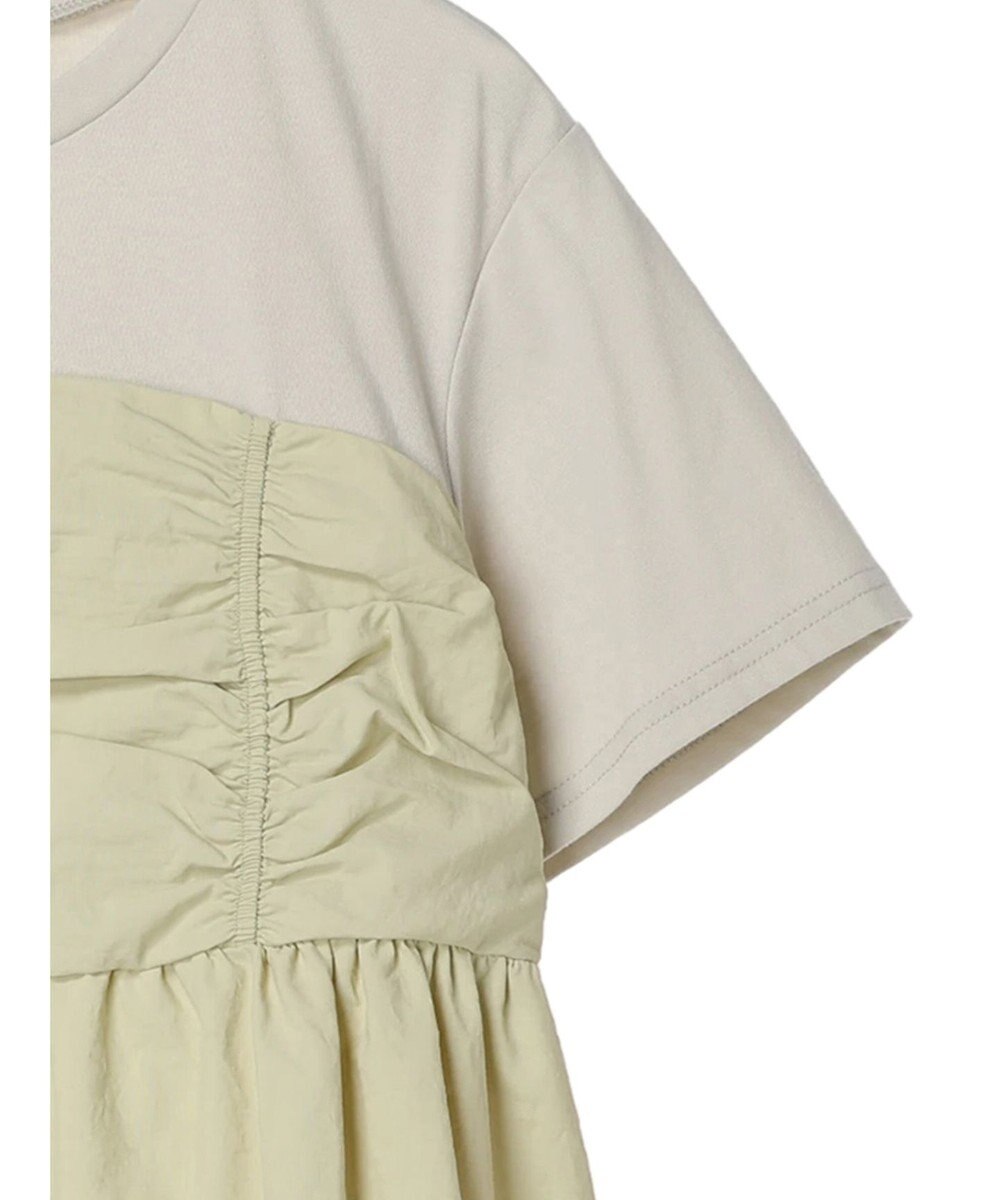 Green Parks ミディ丈ビスチェドッキングプルオーバー 