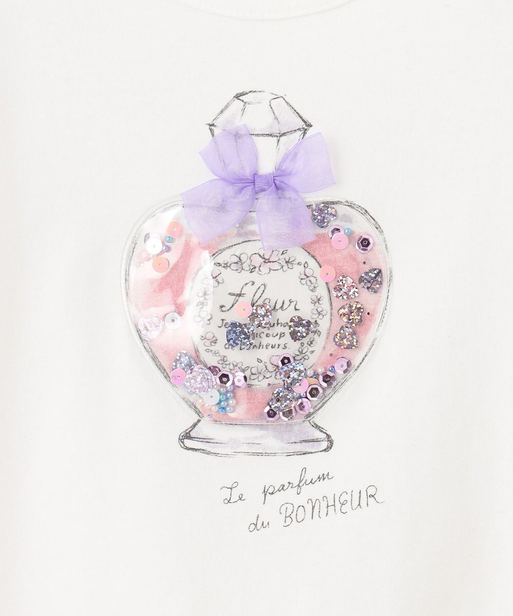 ANY KIDS シャラシャラビーズ Ｔシャツ 