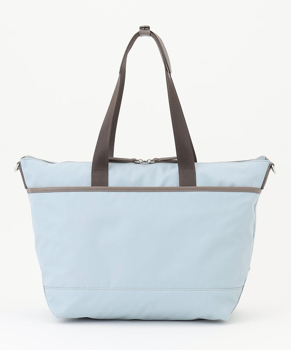 Y'SACCS ナイロン×リサイクルレザー　コンビマルチトート 