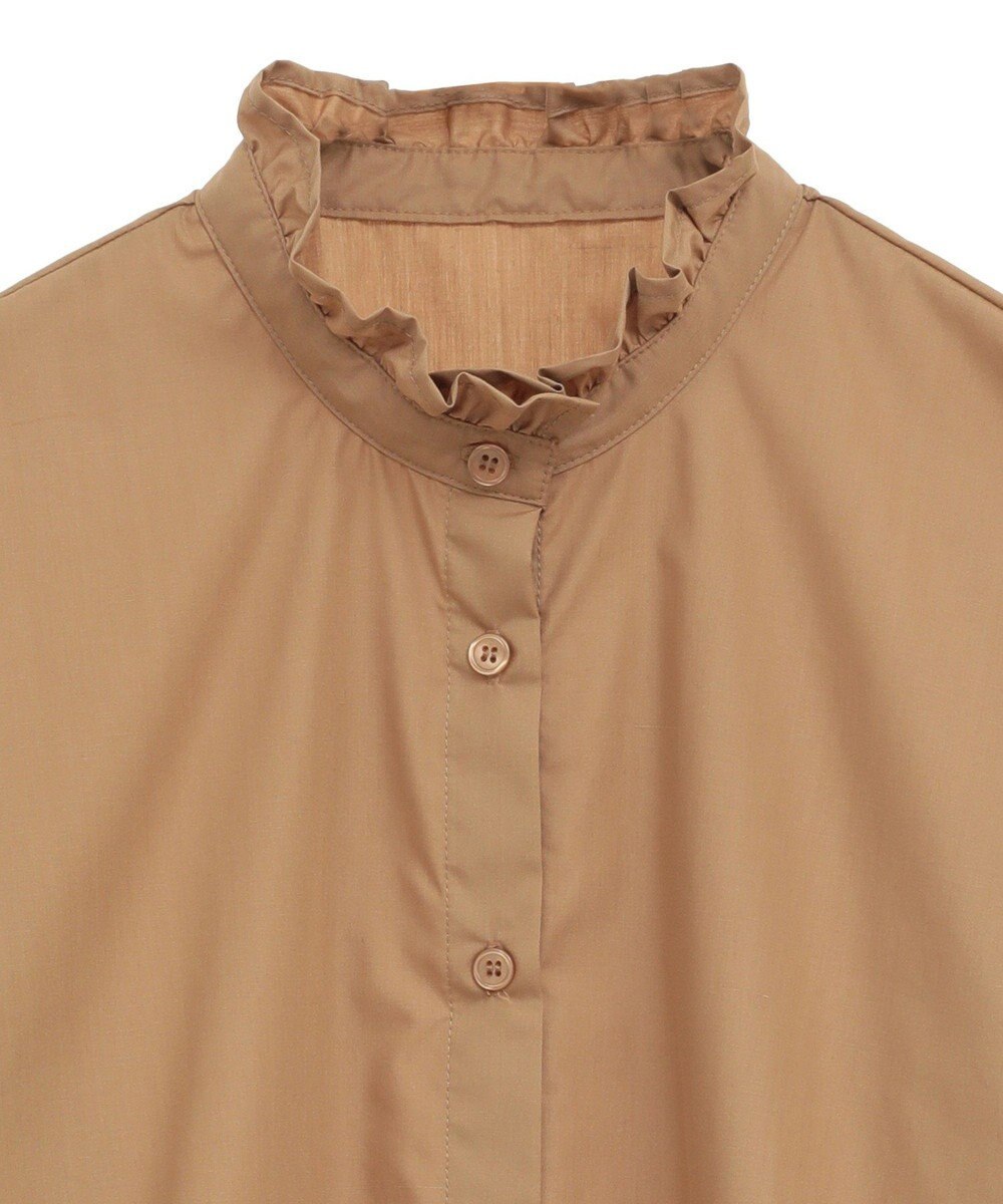 CRAFT STANDARD BOUTIQUE スタンドフリルブラウス 