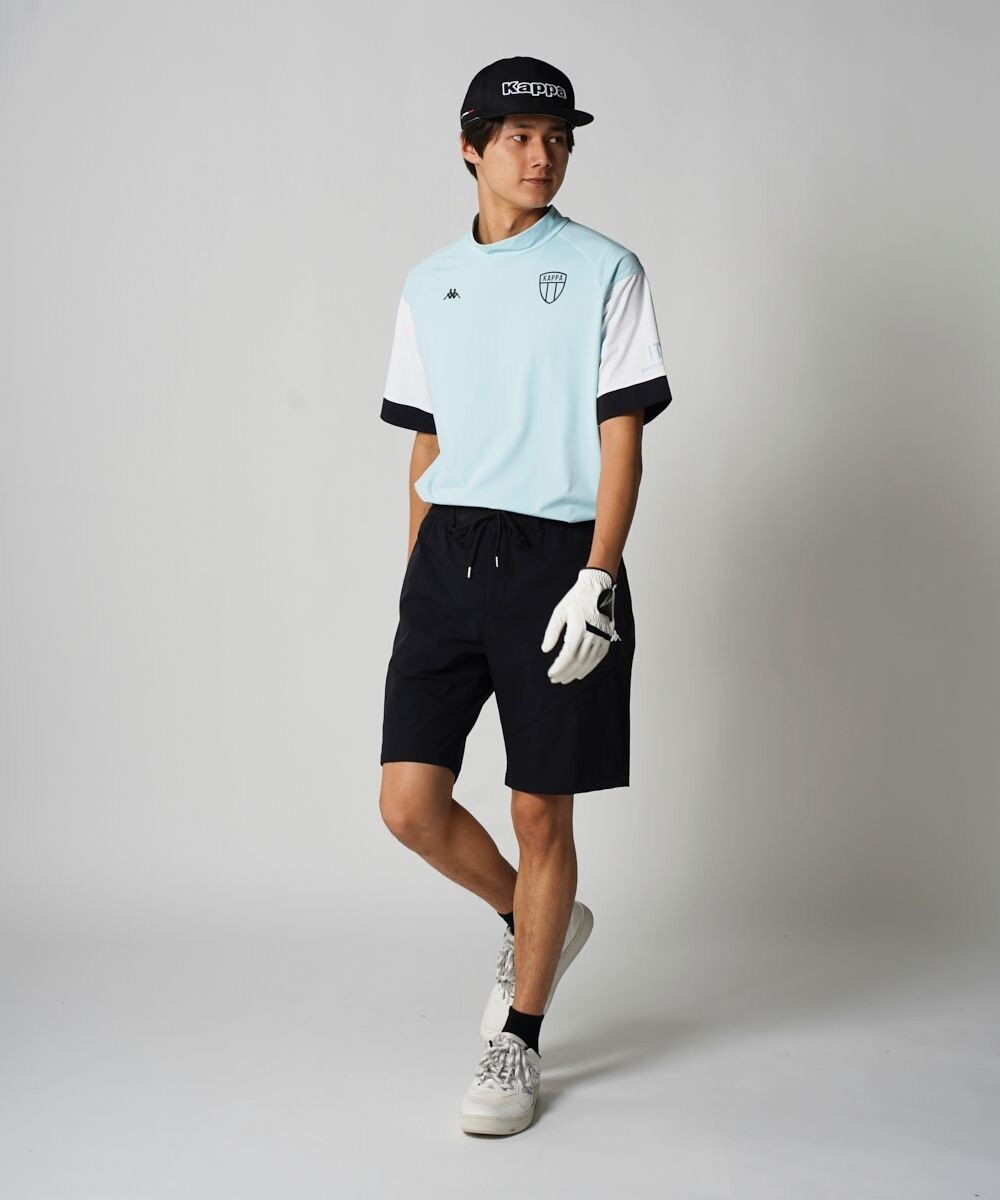 FILA GOLF／marie claire 【Kappa】半袖モックネックシャツ 