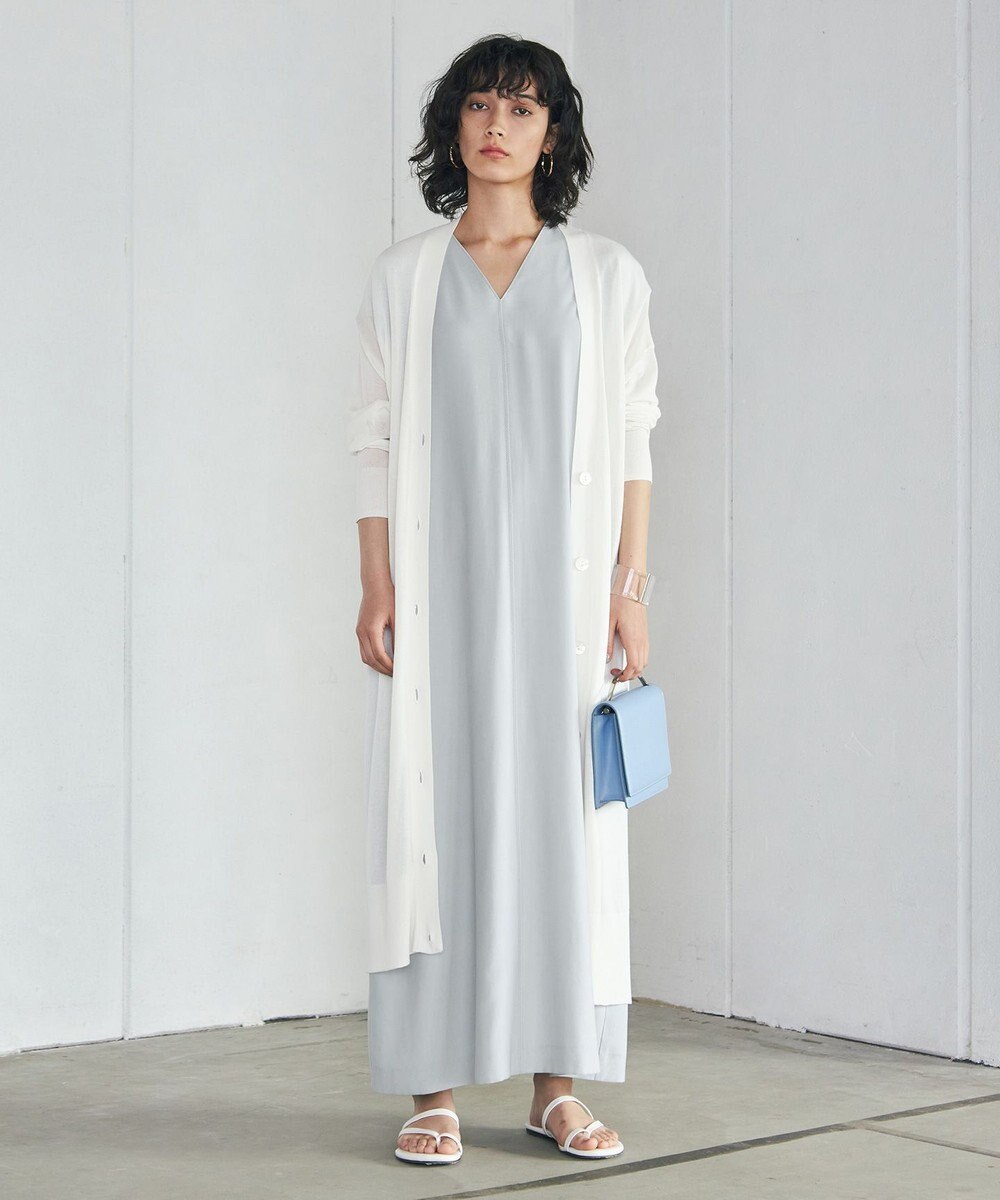 ICB L 【マガジン掲載】Stiffen ロング カーディガン（番号CH62） 