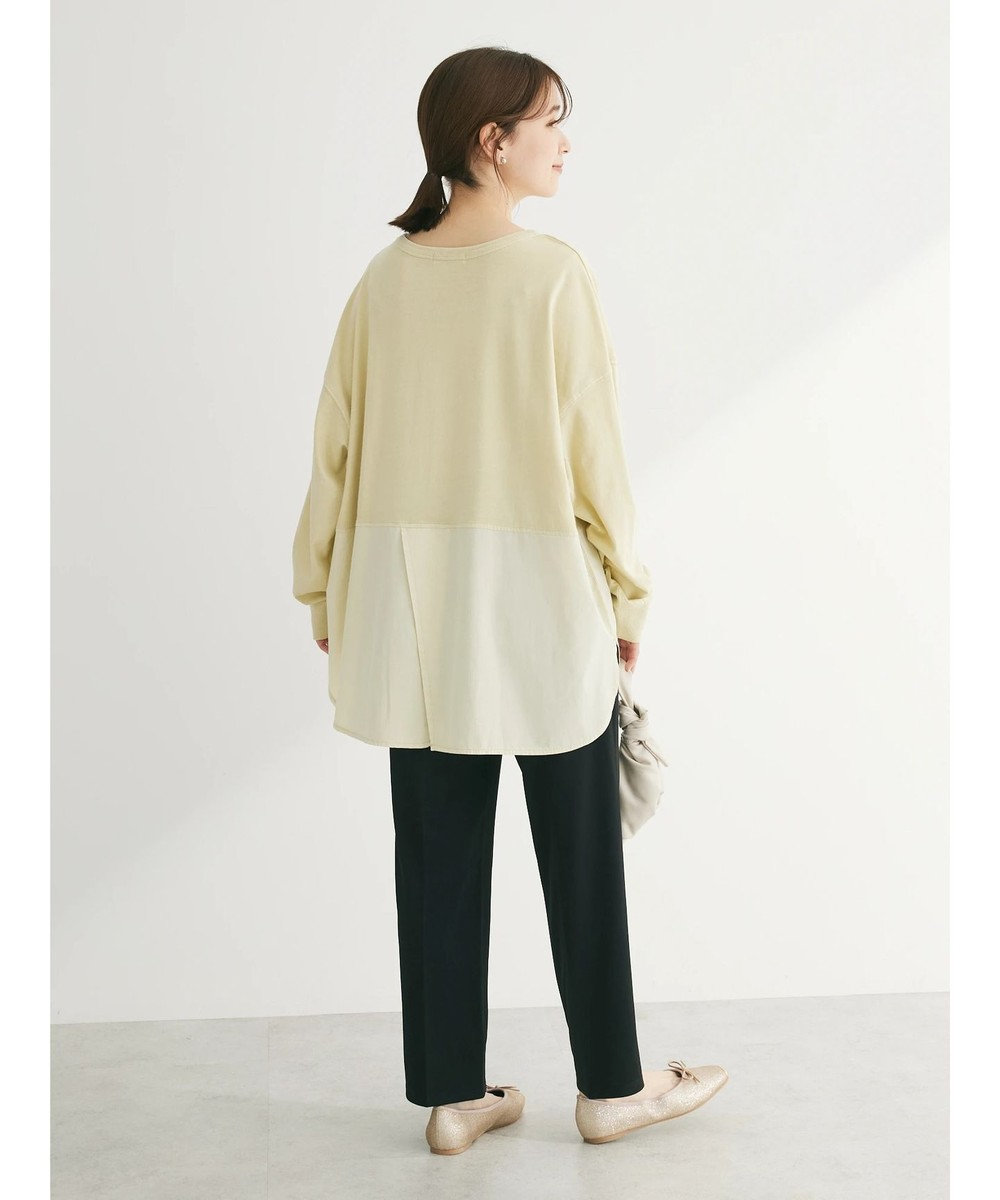 Green Parks ピグメントドッキングスリットデザインチュニック 