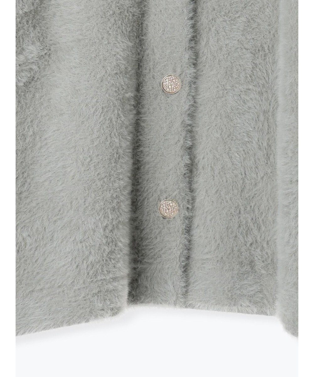 Te chichi ダブルフェイスフェザーカーディガン 