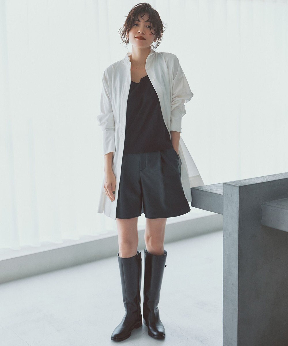 uncrave コットンツイル シャツワンピース（uncrave WHITE） 