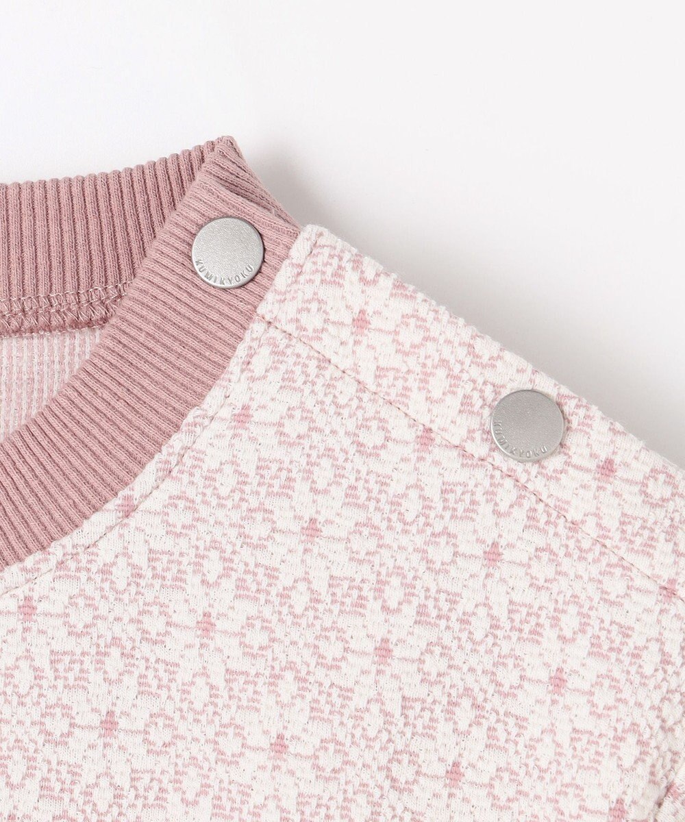 組曲 KIDS 【150-160㎝】 フロストフラワージャガード ワンピース 