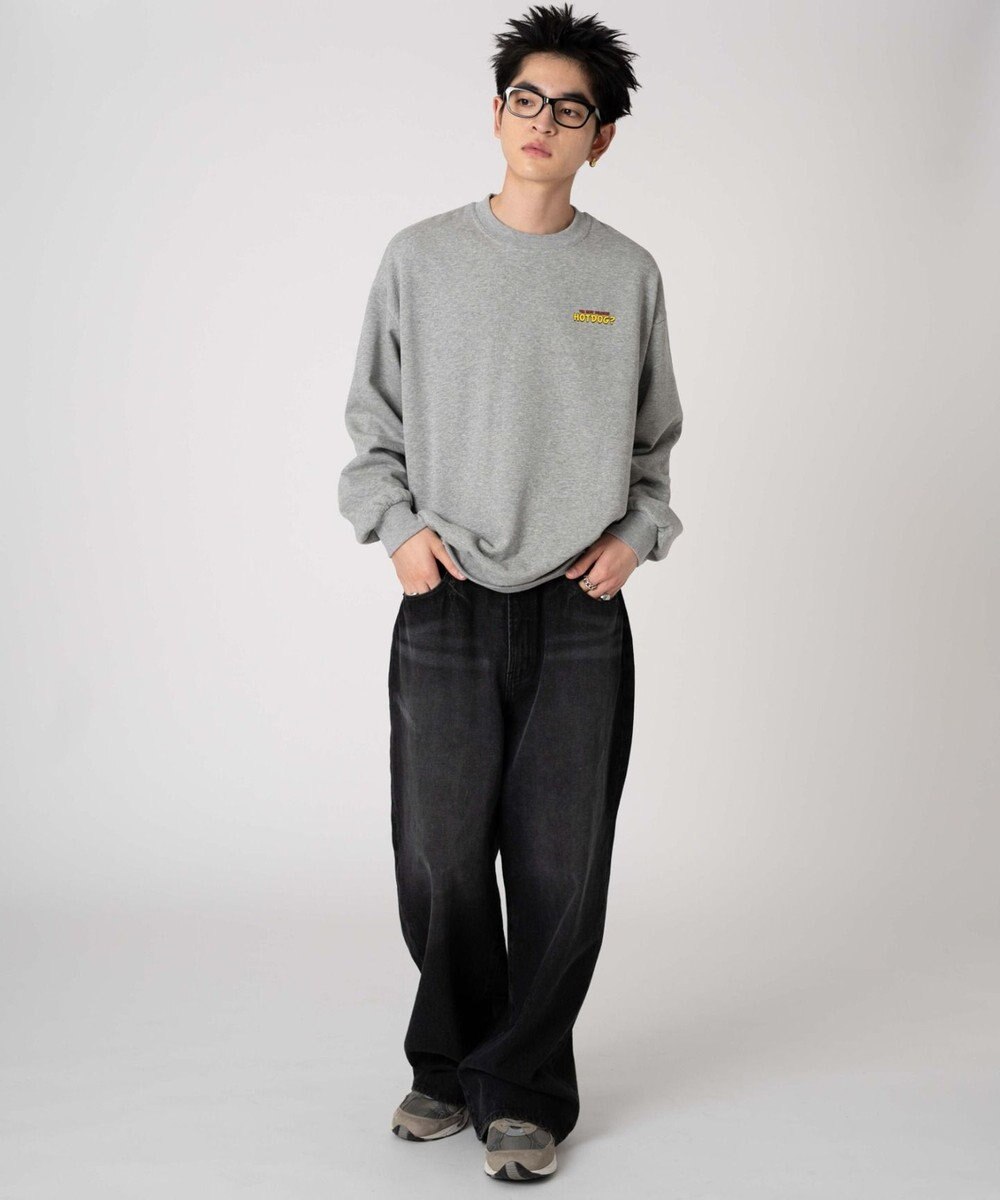 WEGO 【裏起毛/ユニセックス着用ITEM/SMLサイズ展開】アソートグラフィックプルオーバー（4） 