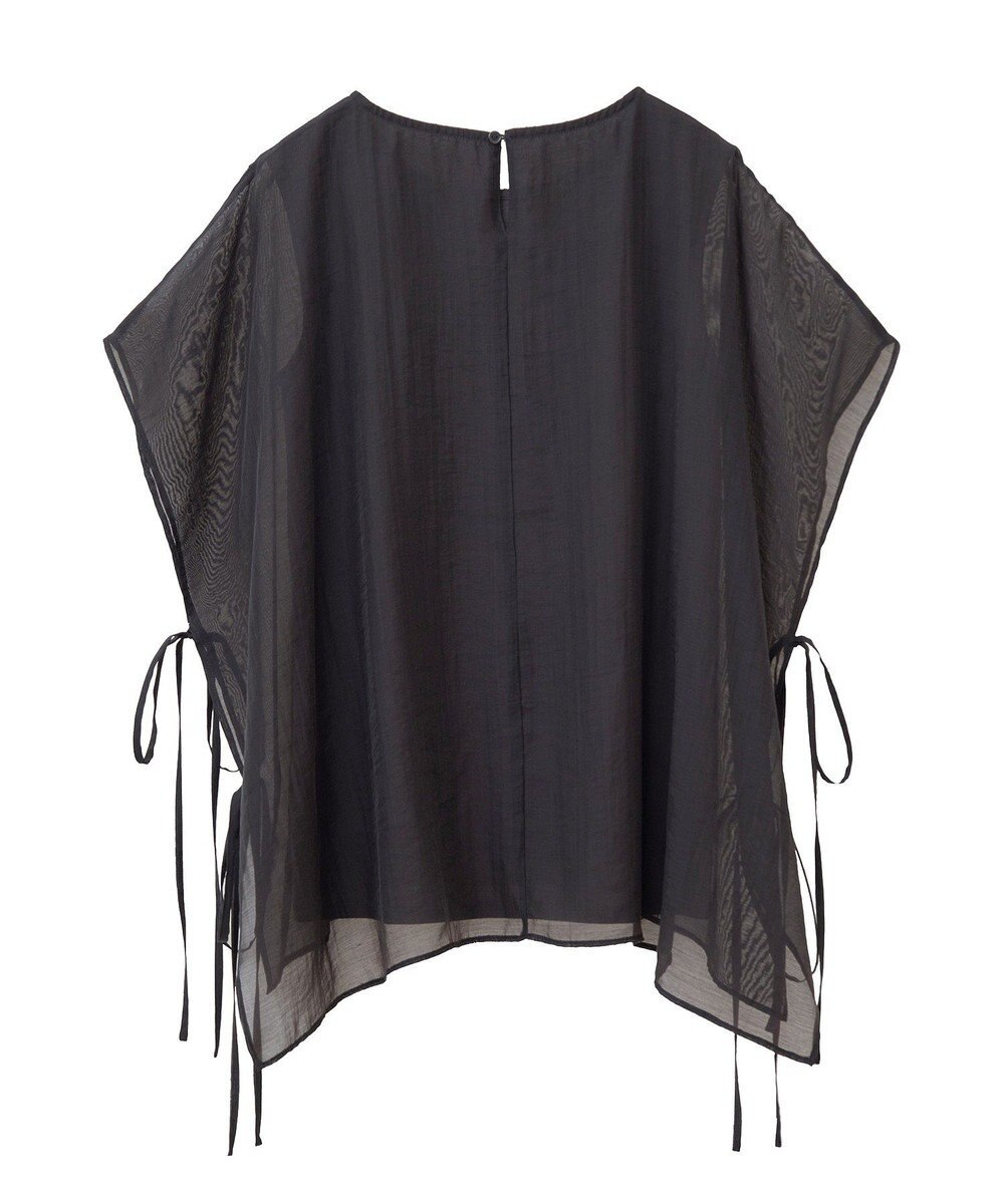 YECCA VECCA サイドリボンシアーレイヤードプルオーバー 