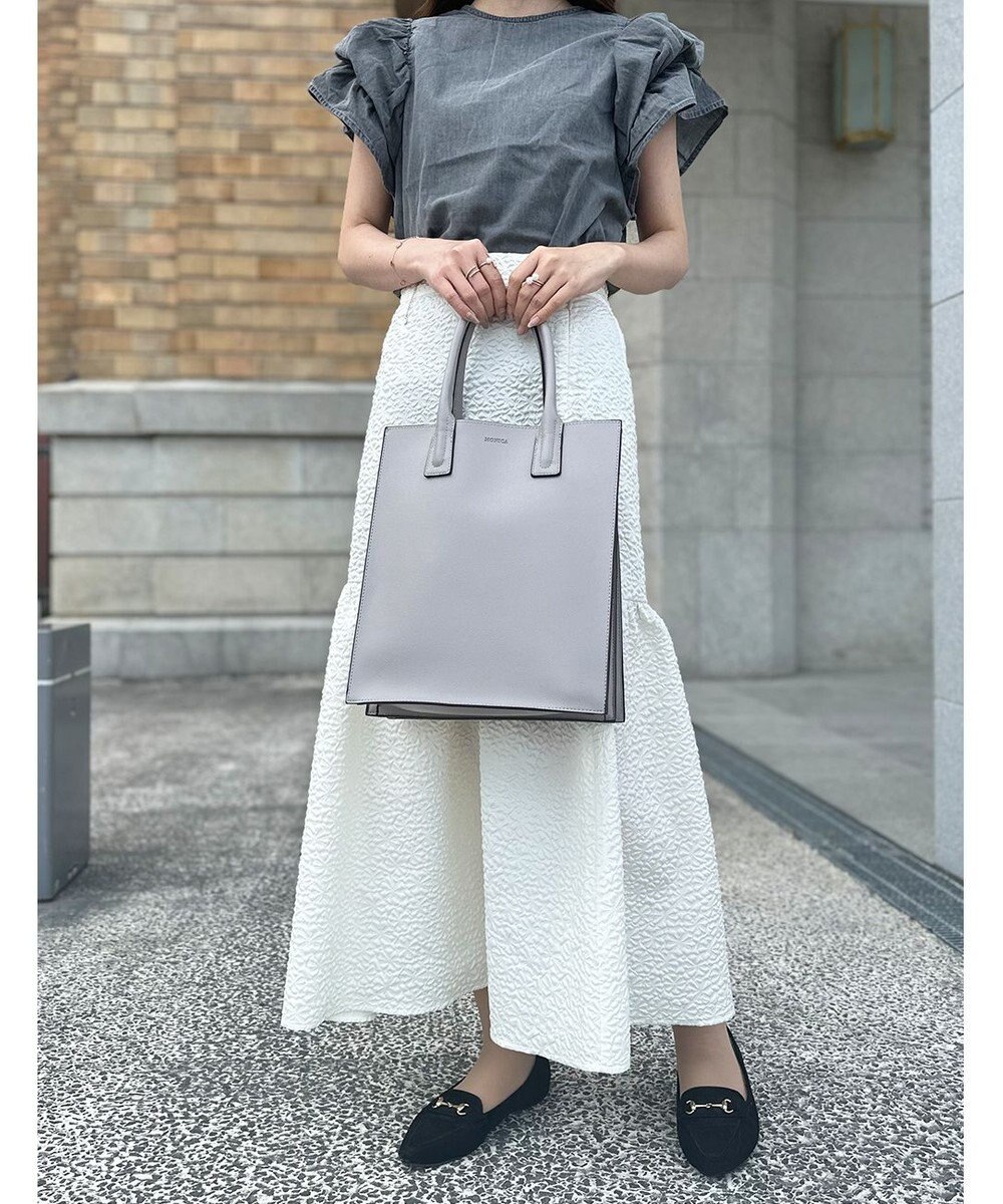 LA BAGAGERIE 【MONICA】アコーディオンスクエアトートM 