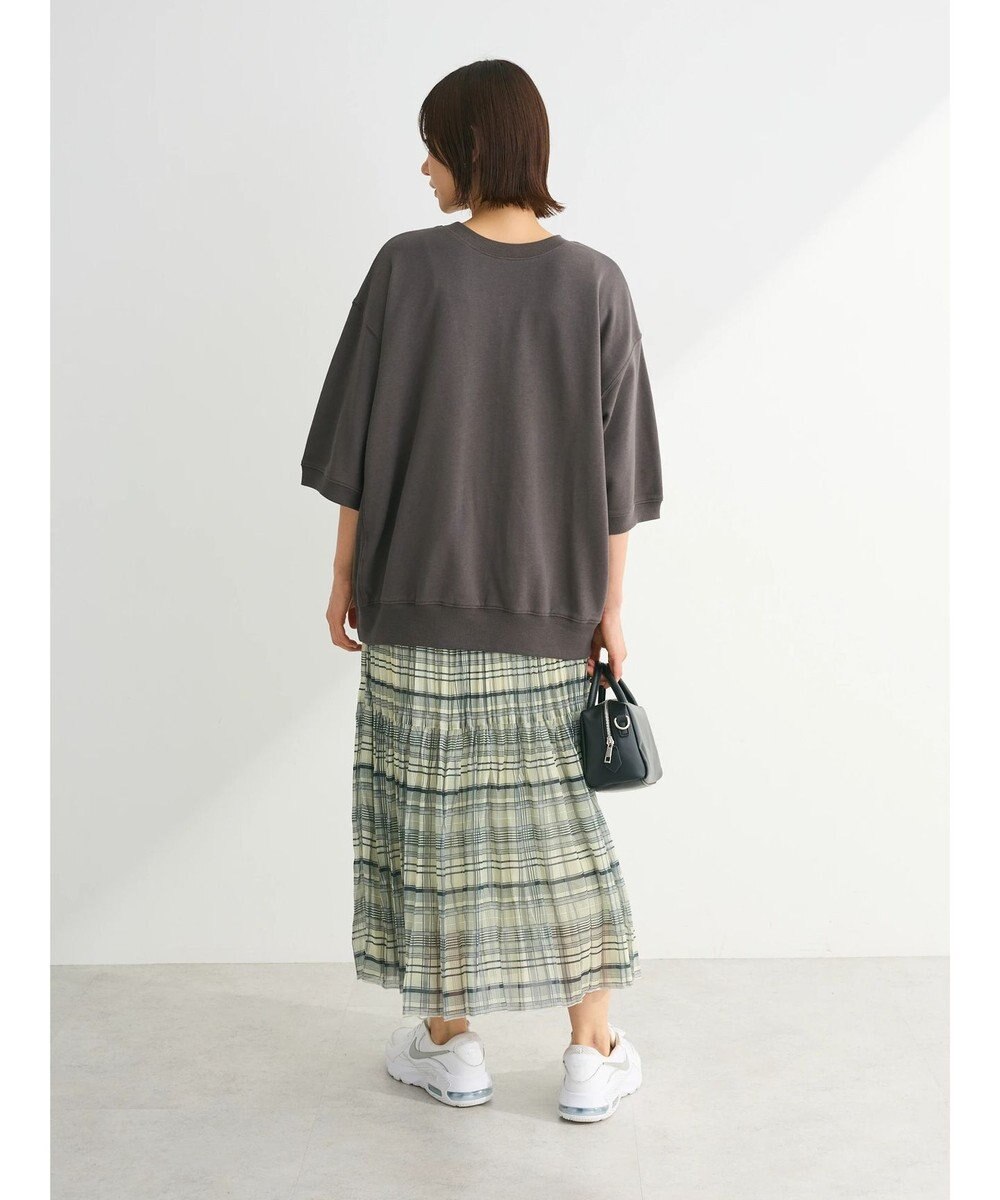 Green Parks ７分袖ロゴミニ裏毛トレＴＥＥ 