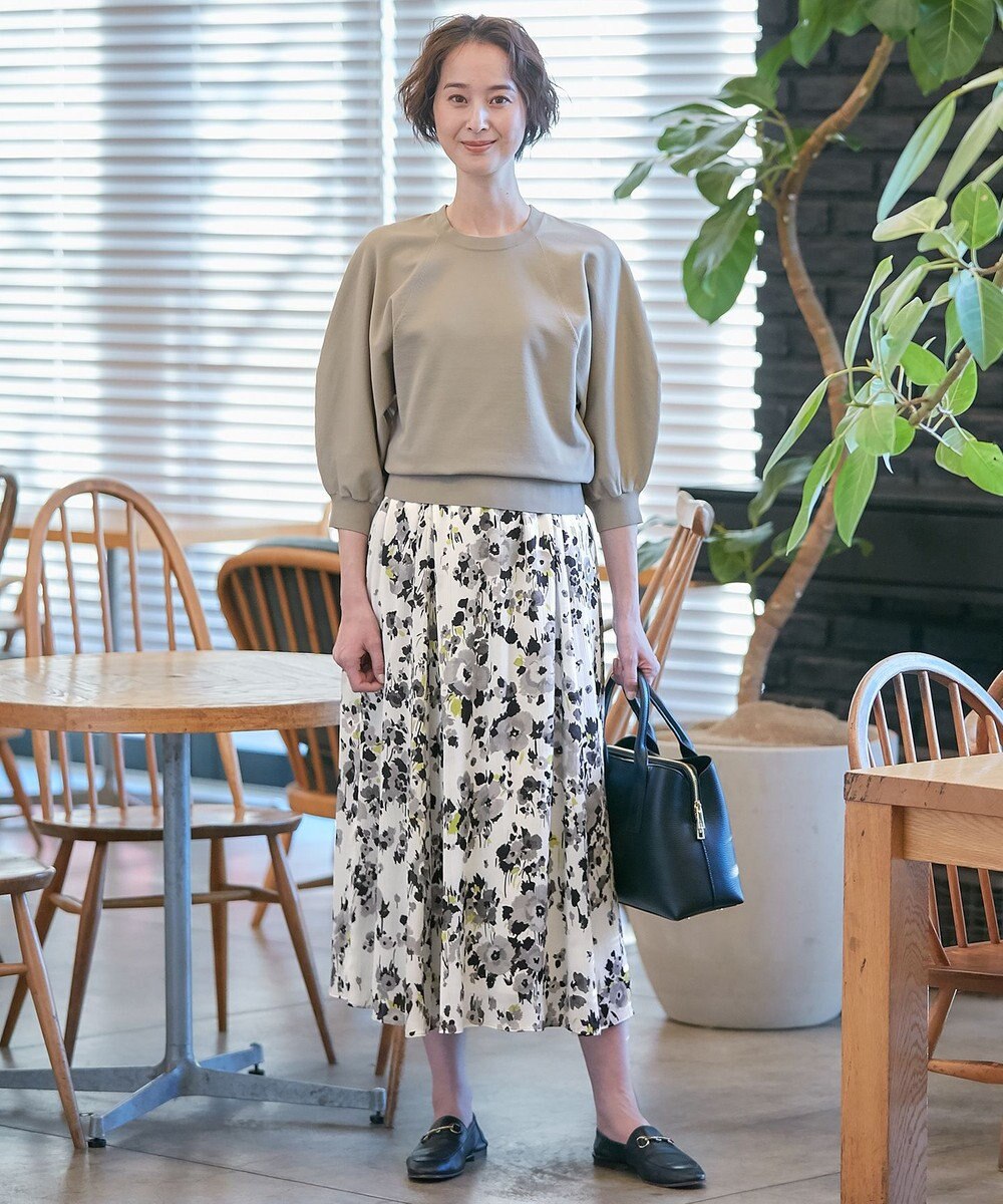 自由区 【XSサイズ～/洗える】ポリエステルハイゲージ プルオーバーニット 