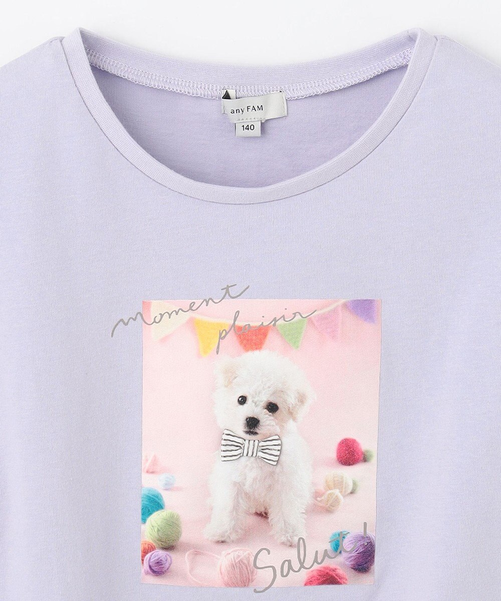 ANY KIDS フォトプリント 長袖 Ｔシャツ 