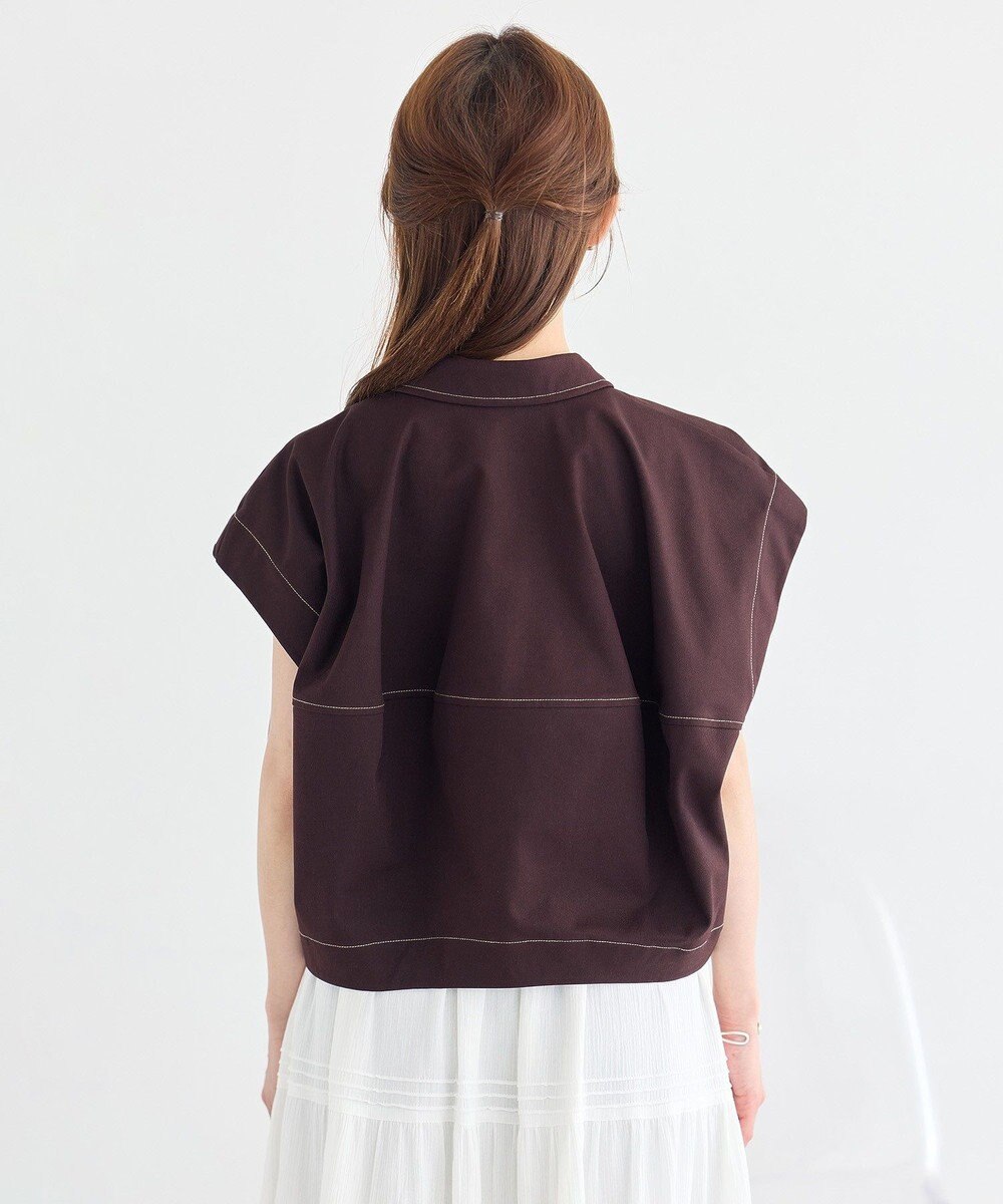 earth music&ecology コクーンフォルムシャツ 