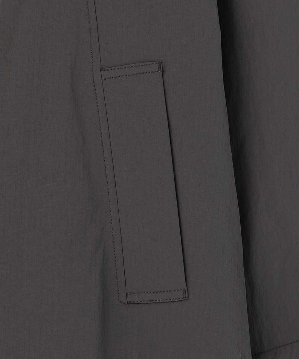 J.PRESS YORK STREET 【WOMEN】パデットリップストップ ステンカラーコート 