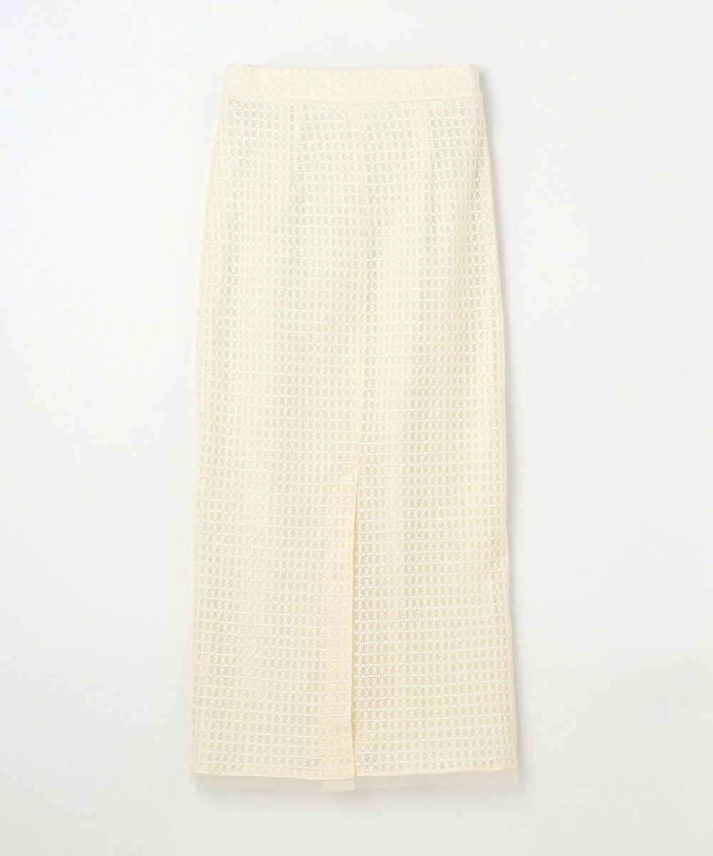 GRACE CONTINENTAL ラッセルメッシュスカート 