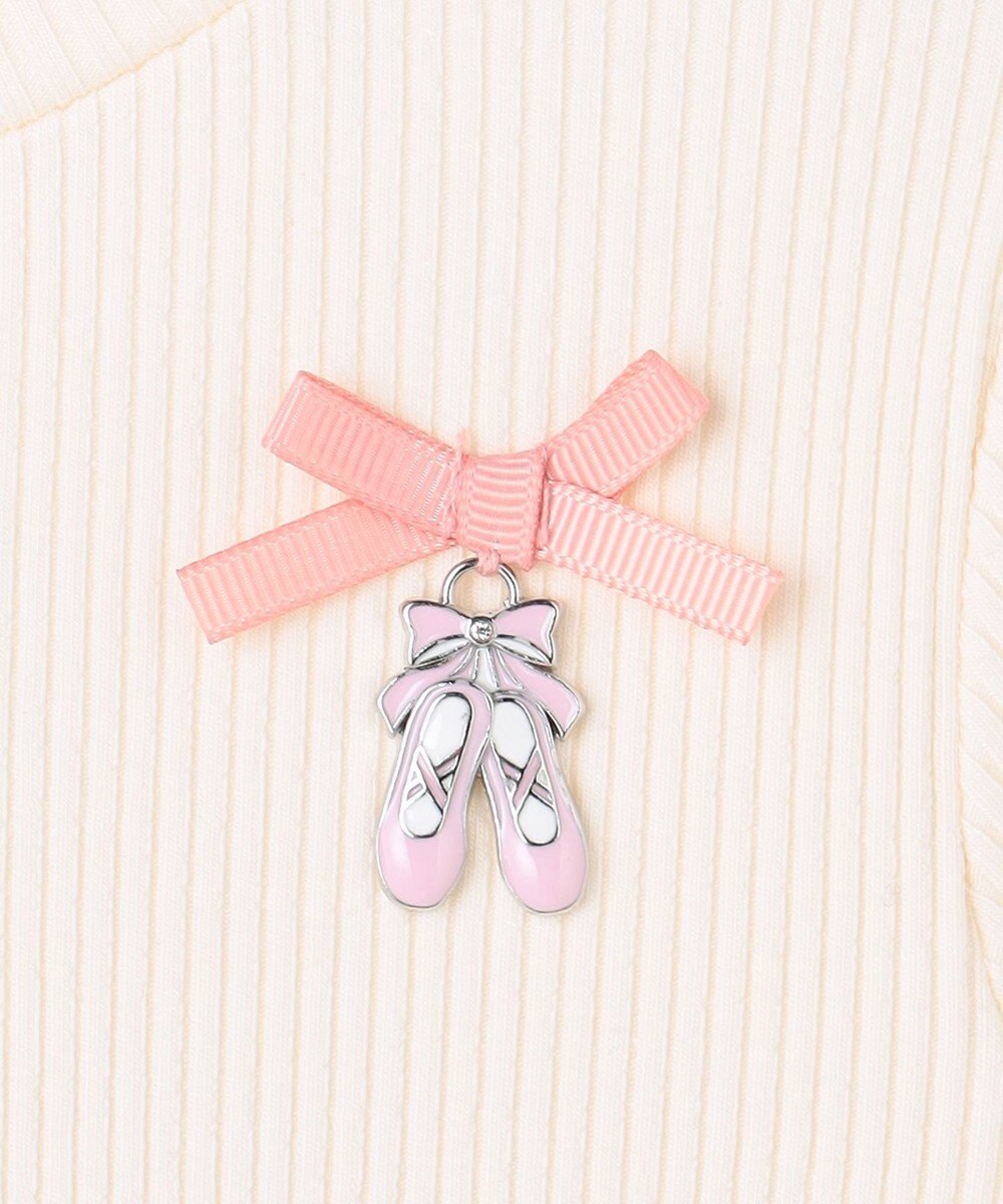 ANY KIDS バレエ刺繍チュールワンピース 