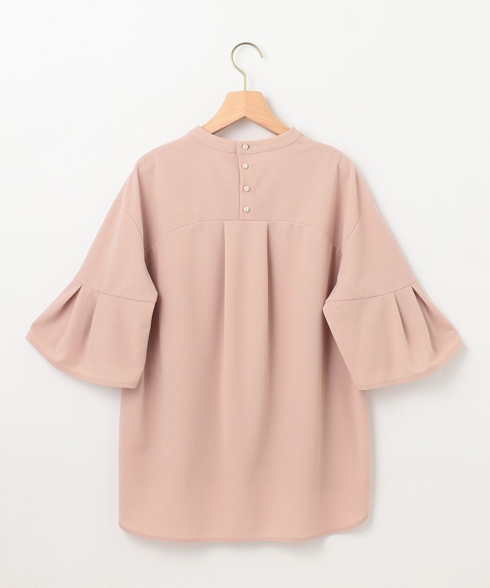 組曲 【UVケア・接触冷感】ライトアムンゼンジャージー袖フレア トップス 