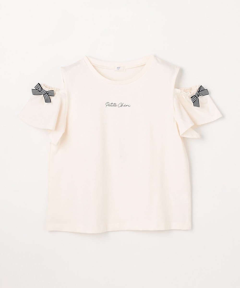 ANY KIDS 【綿100%】オンオフショルダー Tシャツ 