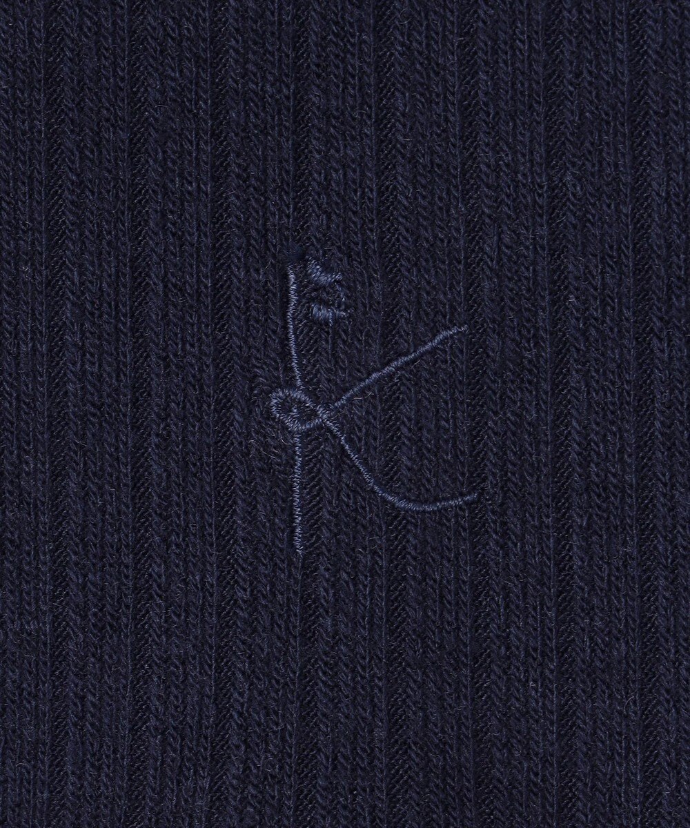 組曲 KIDS 【150-160㎝】バイカラーニットソー ワンピース 