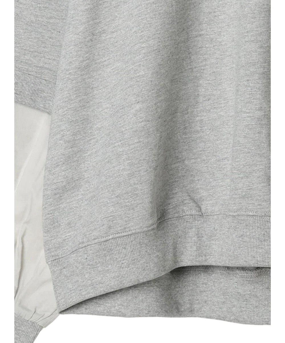 AMERICAN HOLIC 袖異素材ミニ裏毛プルオーバー 