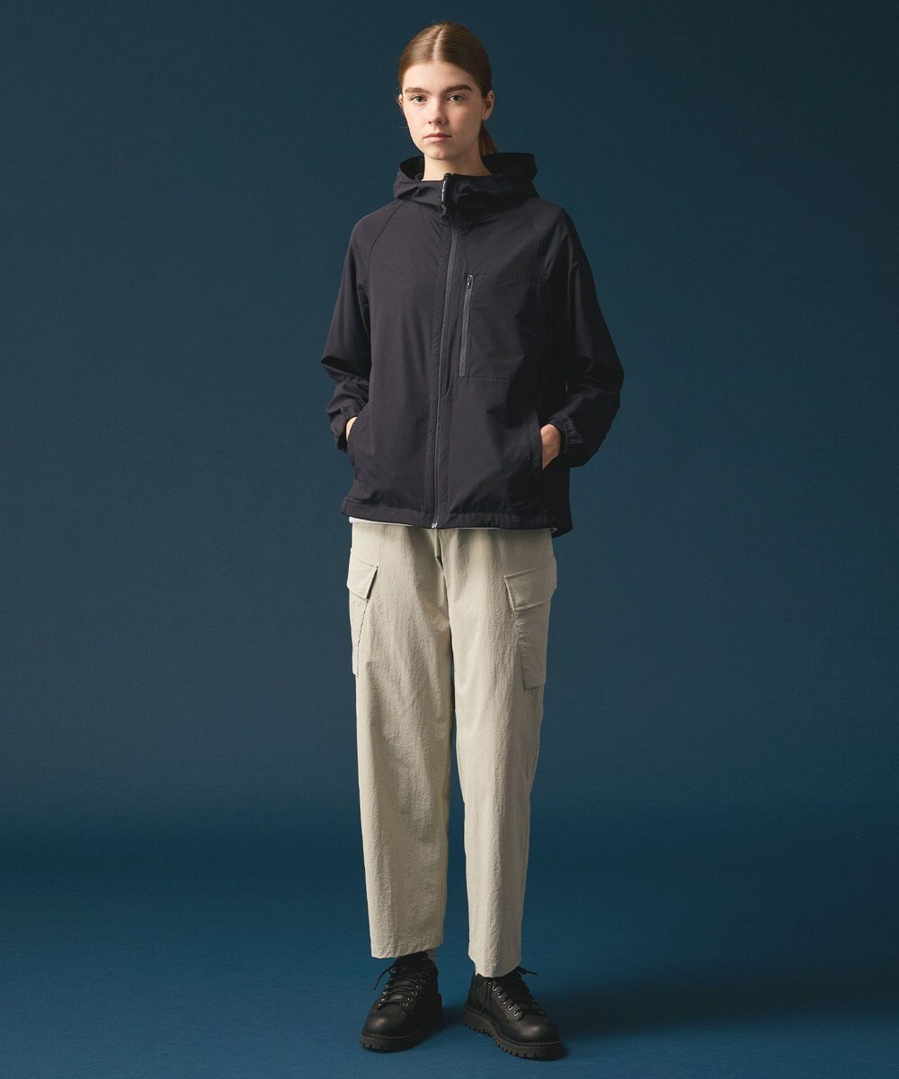 JOSEPH ABBOUD MOUNTAIN 【2wayストレッチ/軽量/ECO撥水】ナイロンリップ2wayストレッチ トレッキングカーゴパンツ 