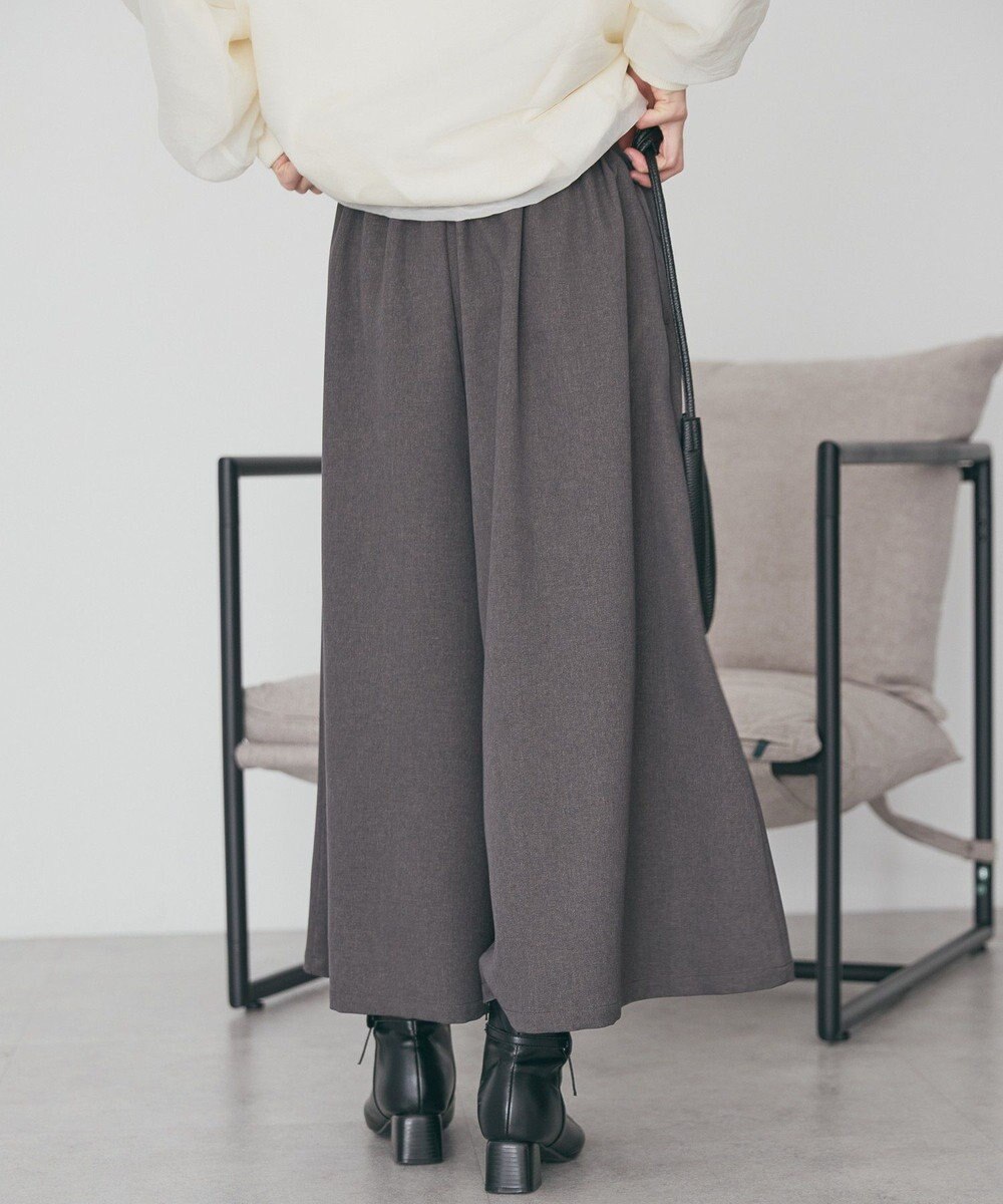 AMERICAN HOLIC 【選べる丈】ギャザーウールライクスカーチョ 