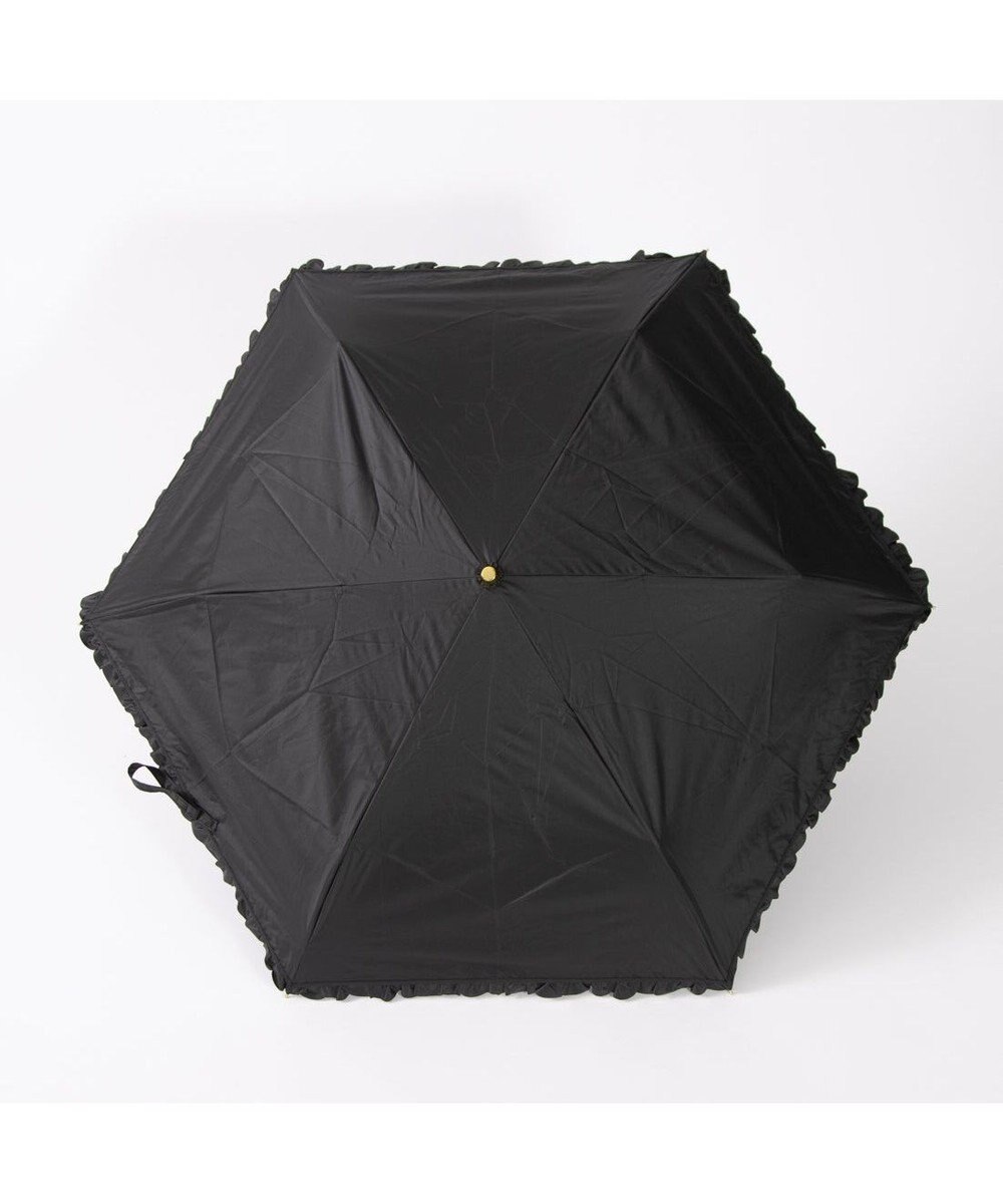 UNBILLION カシュネ cachenez / 【晴雨兼用】【日傘】 【UV カット率99.999.9％以上】PUヒートカットフリルミニ折りたたみ傘 