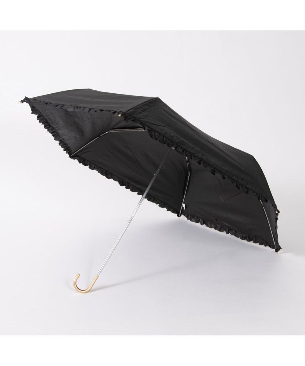 UNBILLION カシュネ cachenez / 【晴雨兼用】【日傘】 【UV カット率99.999.9％以上】PUヒートカットフリルミニ折りたたみ傘 
