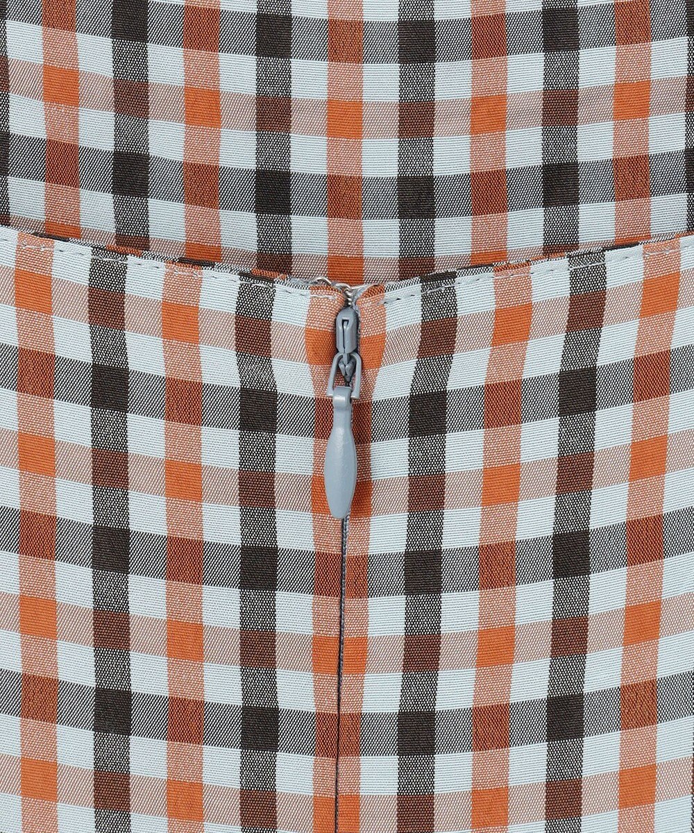 #Newans ボリュームチェックキャミワンピ 