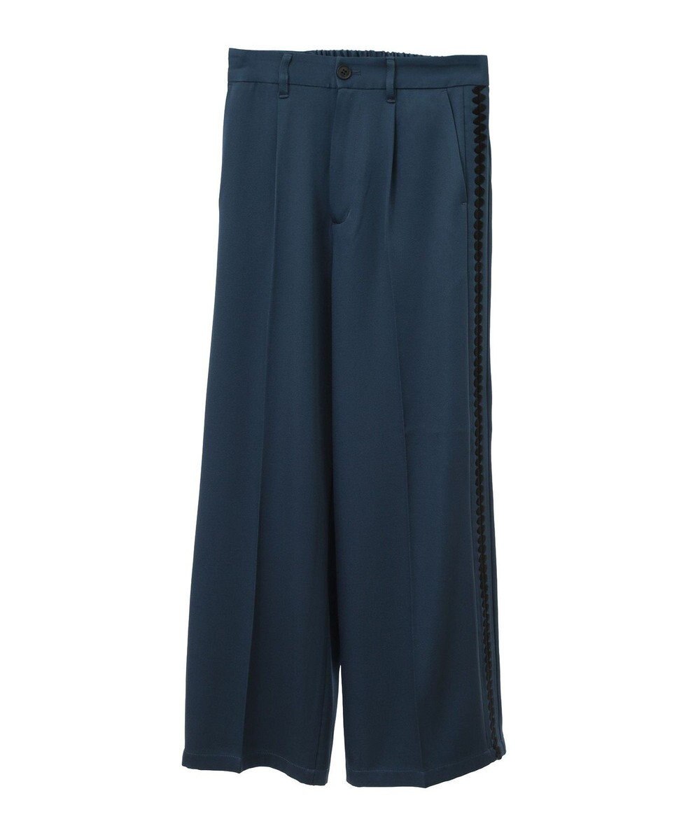 Green Parks ・ＥＬＥＮＣＡＲＥ　ＤＵＥ　サイド刺繍ラインパンツ 