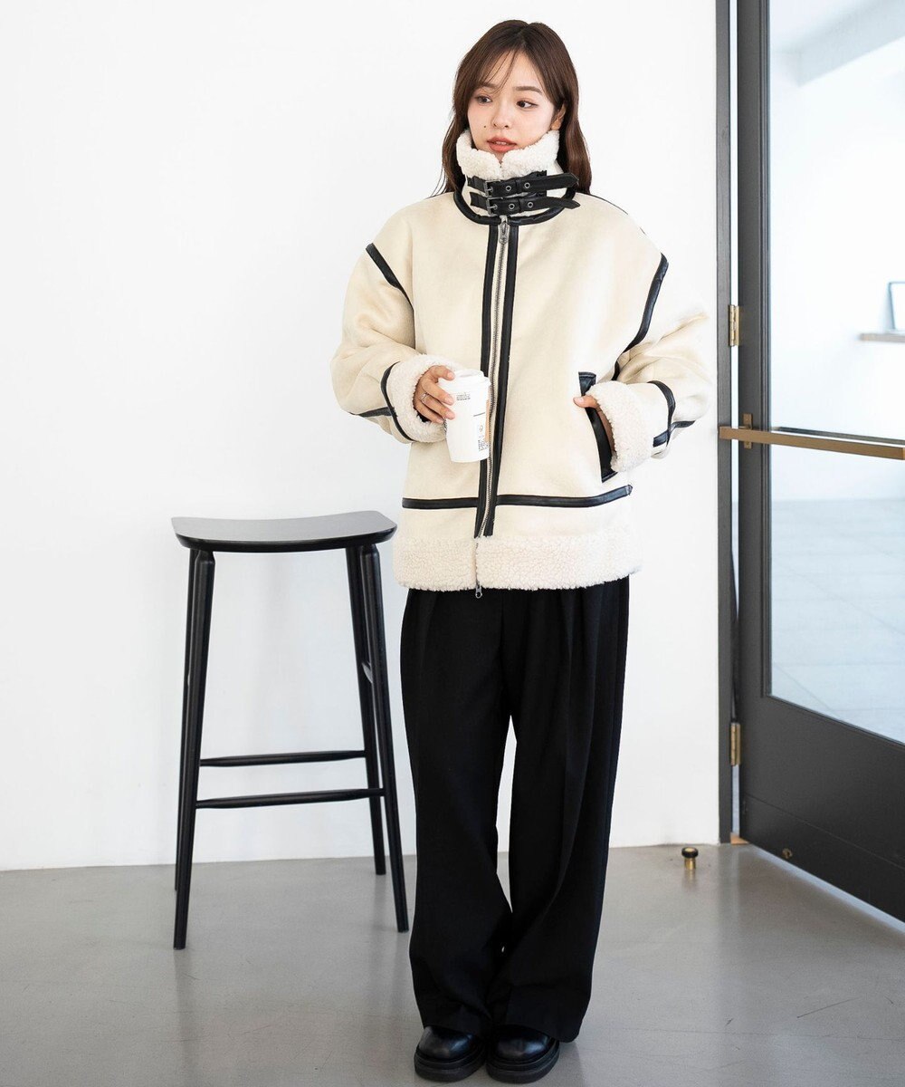 WEGO 【25年秋冬新作/ユニセックス着用ITEM/MLサイズ展開】B－3ジャケット 