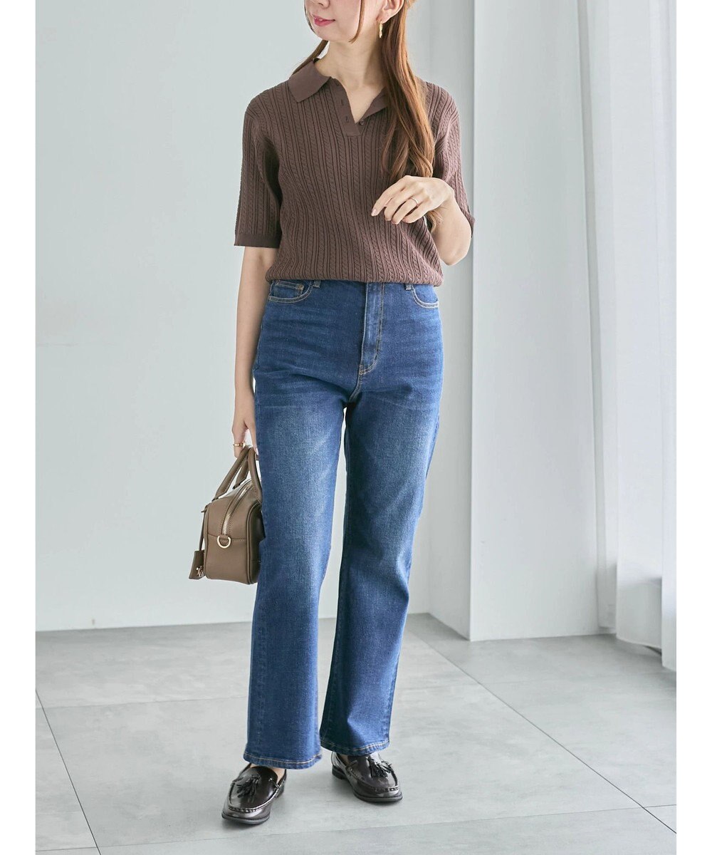 Te chichi ミニケーブルポロニット 