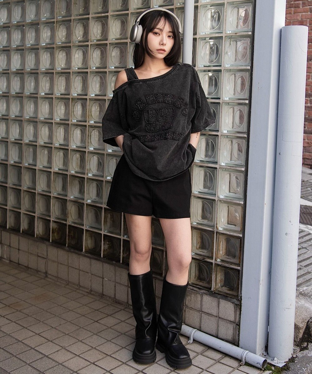 WEGO タンクレイヤードワンショルビッグT 