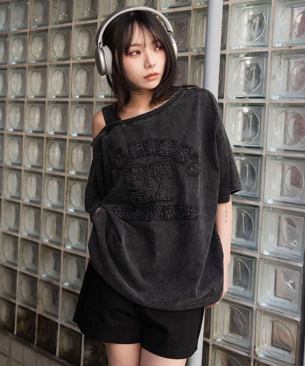 WEGO タンクレイヤードワンショルビッグT 