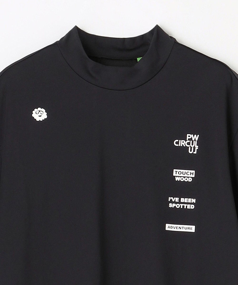 PW CIRCULUS 【MEN】メッシュコンビ モックネック ゴルフ 