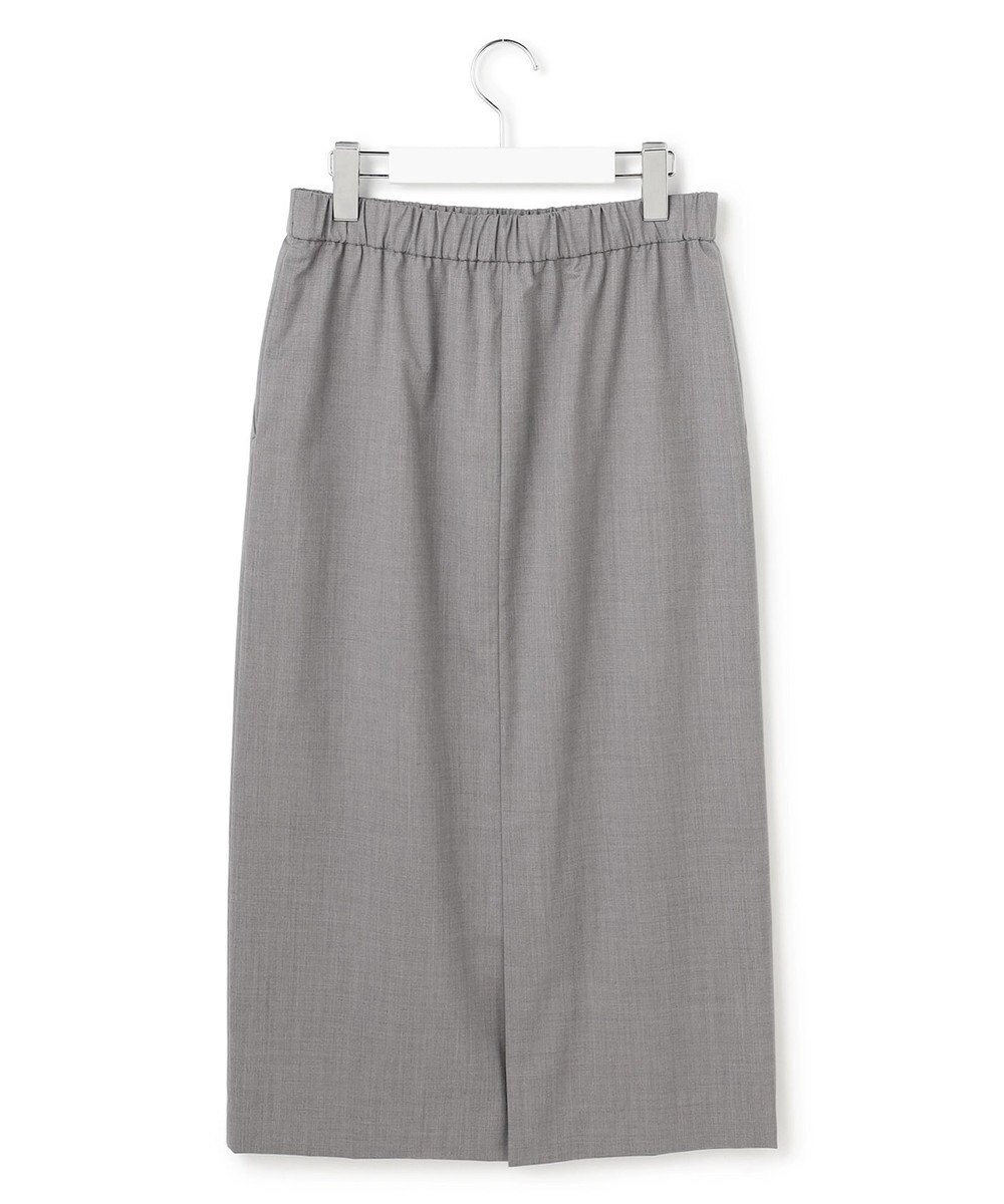 ICB 【洗える】T/Wブロード ナロースカート 