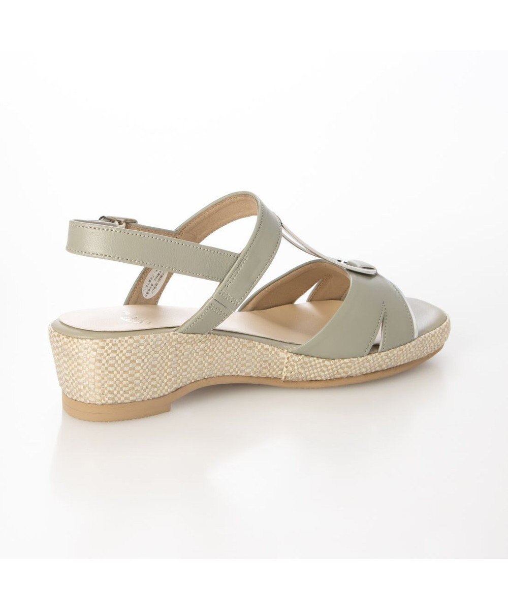 Riz raffinee <Riz raffinee>【3E】ウエッジソールサンダル 