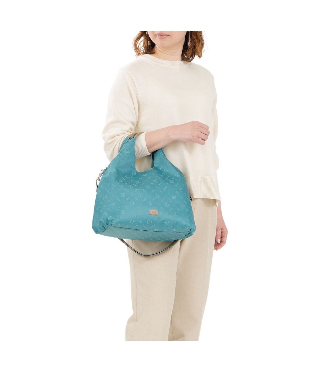 IBIZA モノグラムナイロン　2WAYバッグ 