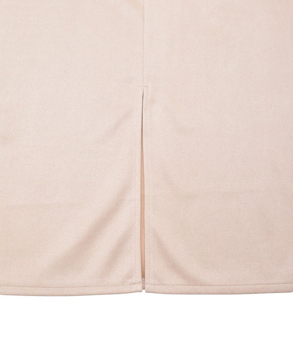 Green Parks スウェードポンチペプラムキャミワンピース 