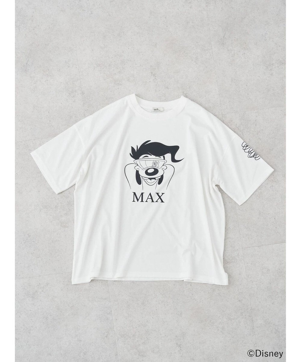 earth music&ecology Ｇｏｏｆｙ＆Ｍａｘ／箔プリントＴｅｅ 