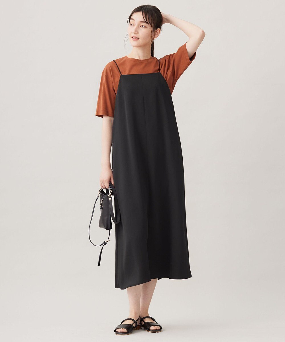 自由区 【カタログ掲載・洗える】ブライトカルゼキャミ ワンピース 