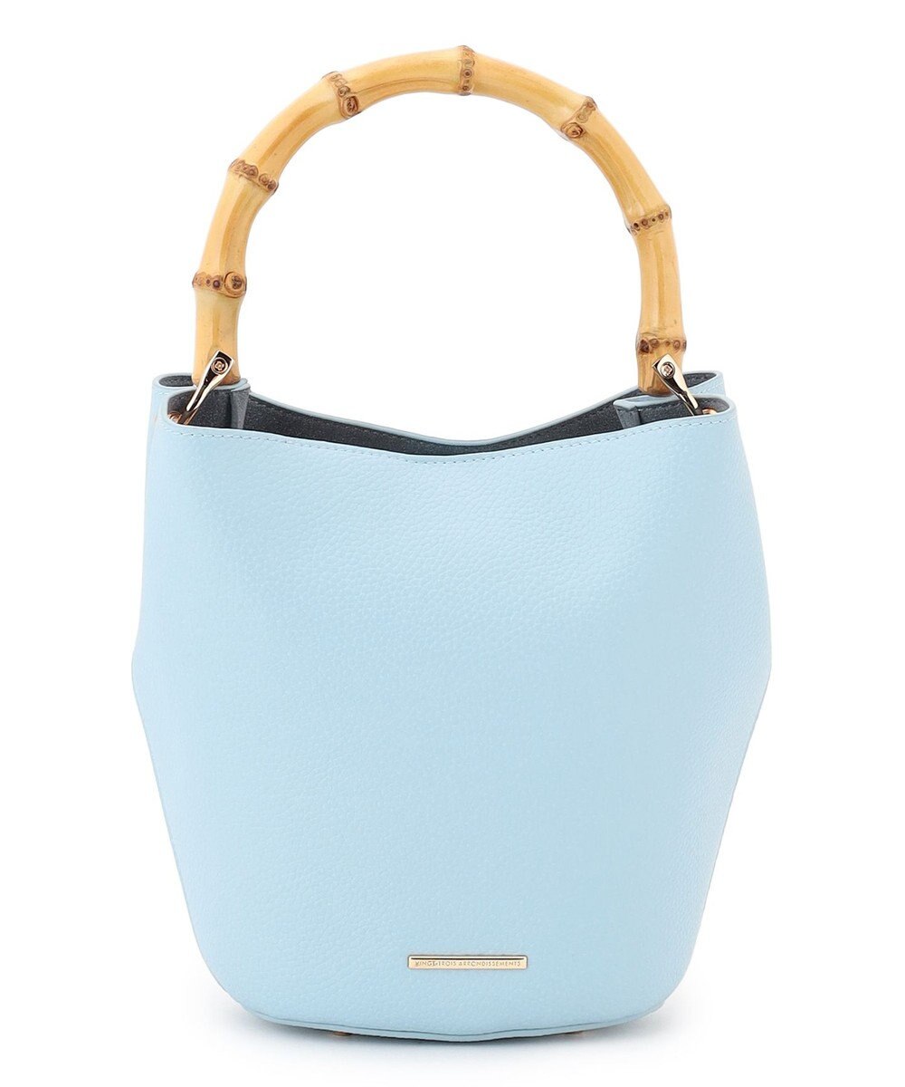 23区 【先行予約】バンブーハンドル 2WAY ミニマル バッグ 