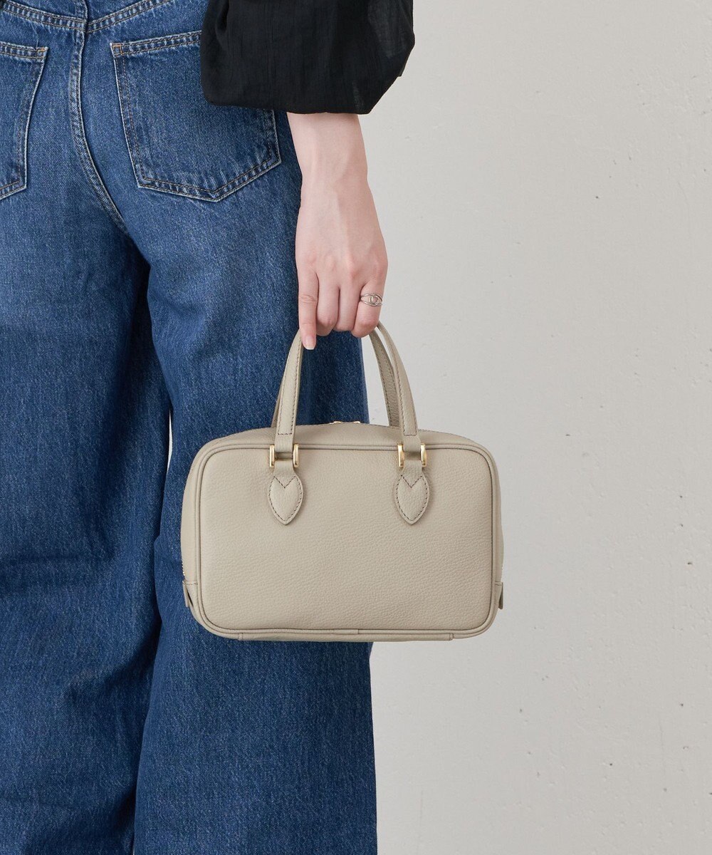 russet 【2025AW新作】シュリンクレザー2WAYミニボストンバッグ(CE-1581) 