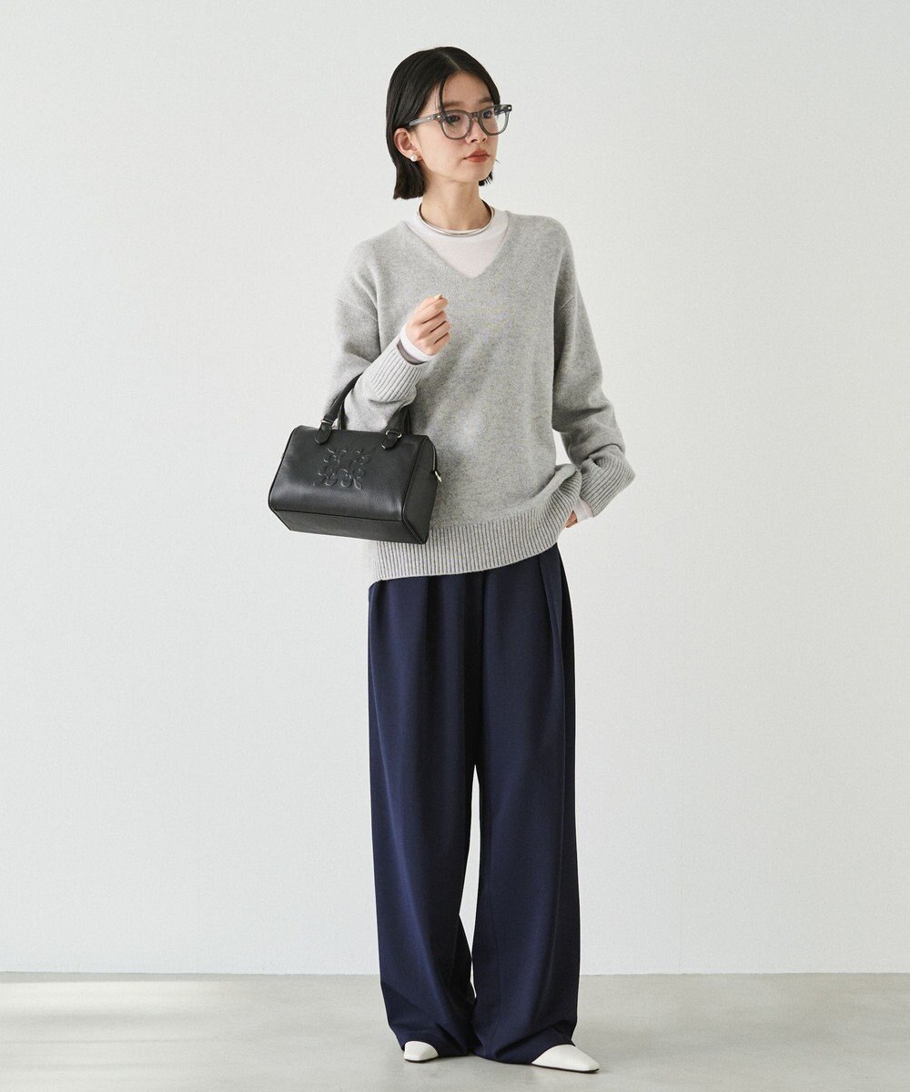 russet 《composition》レザー2WAYミニボストンバッグ(CE-1684) 